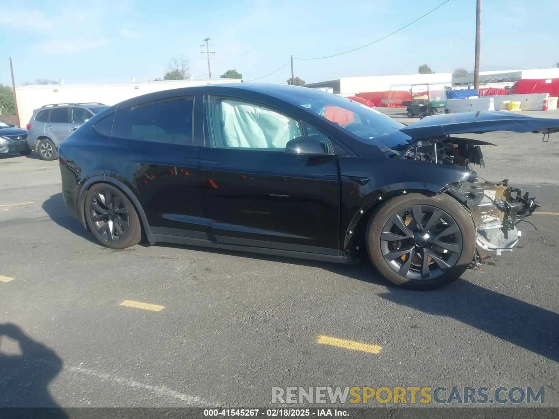 12 Photograph of a damaged car 7SAXCDE59PF430836 TESLA MODEL X 2023