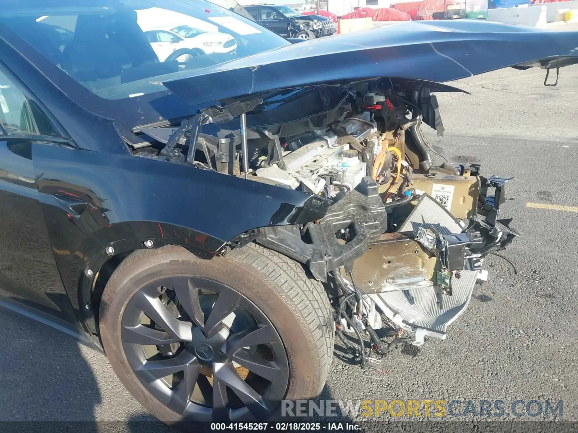 6 Photograph of a damaged car 7SAXCDE59PF430836 TESLA MODEL X 2023