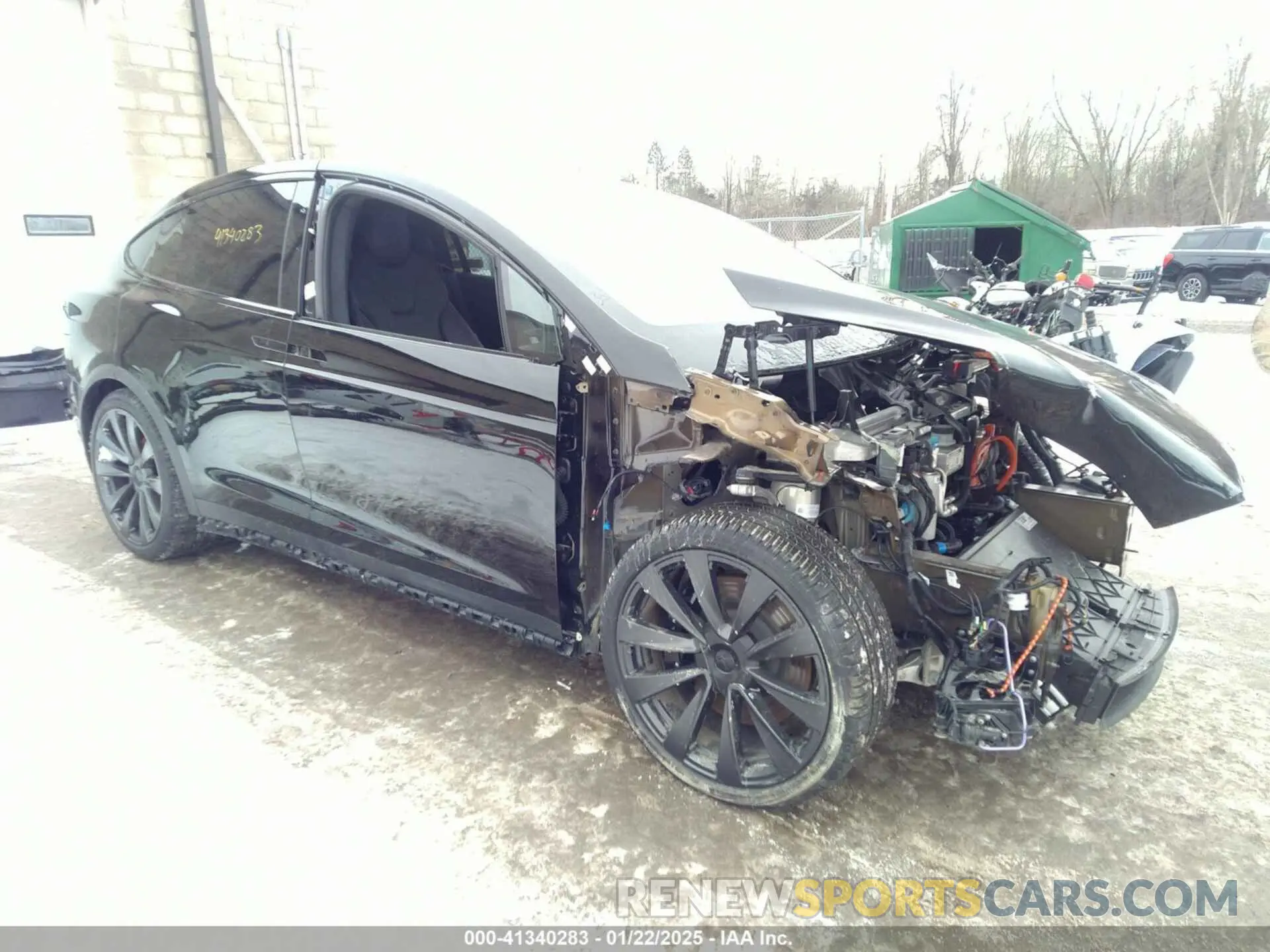 1 Photograph of a damaged car 7SAXCAE51RF457496 TESLA MODEL X 2024