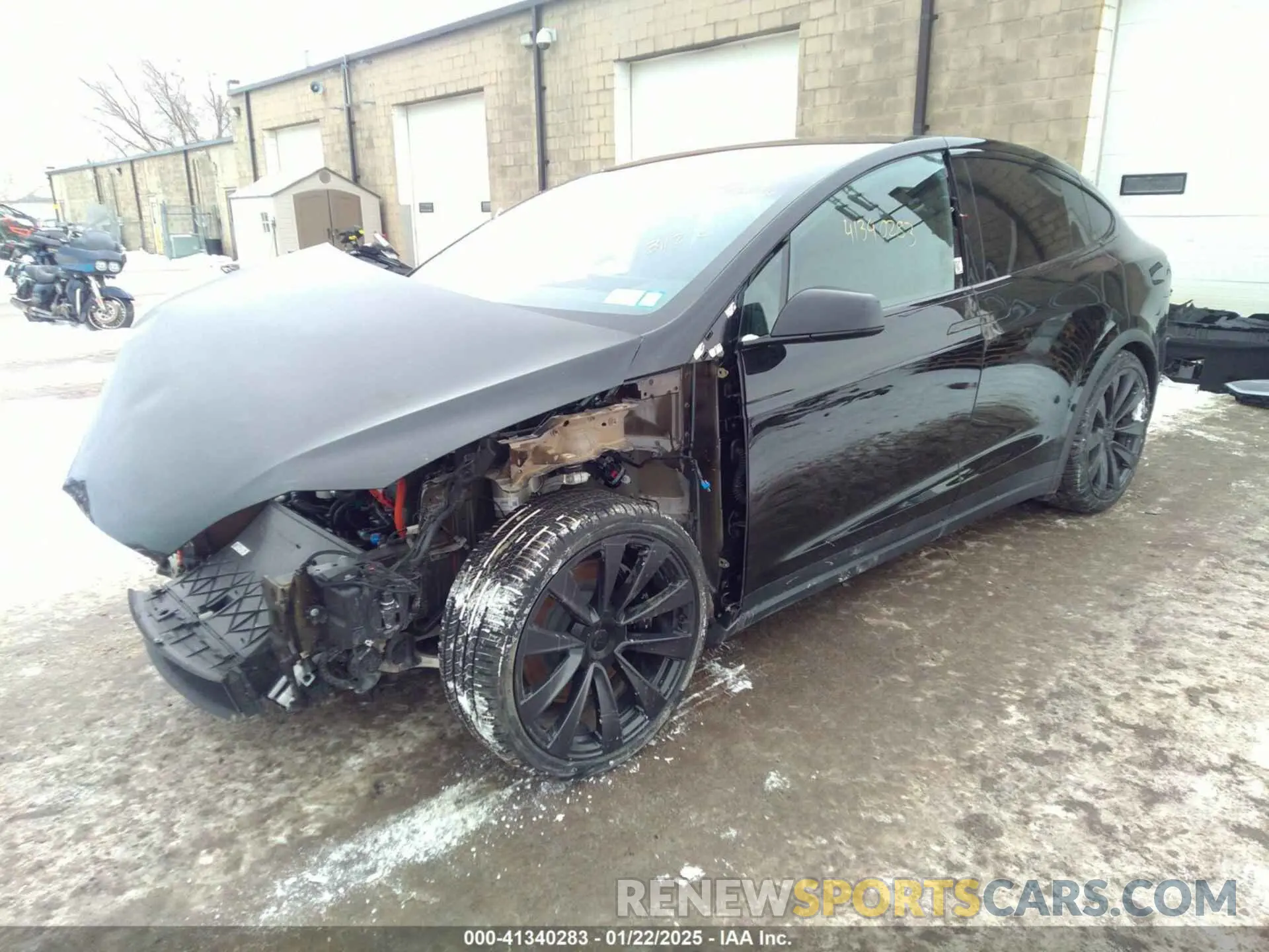 2 Photograph of a damaged car 7SAXCAE51RF457496 TESLA MODEL X 2024