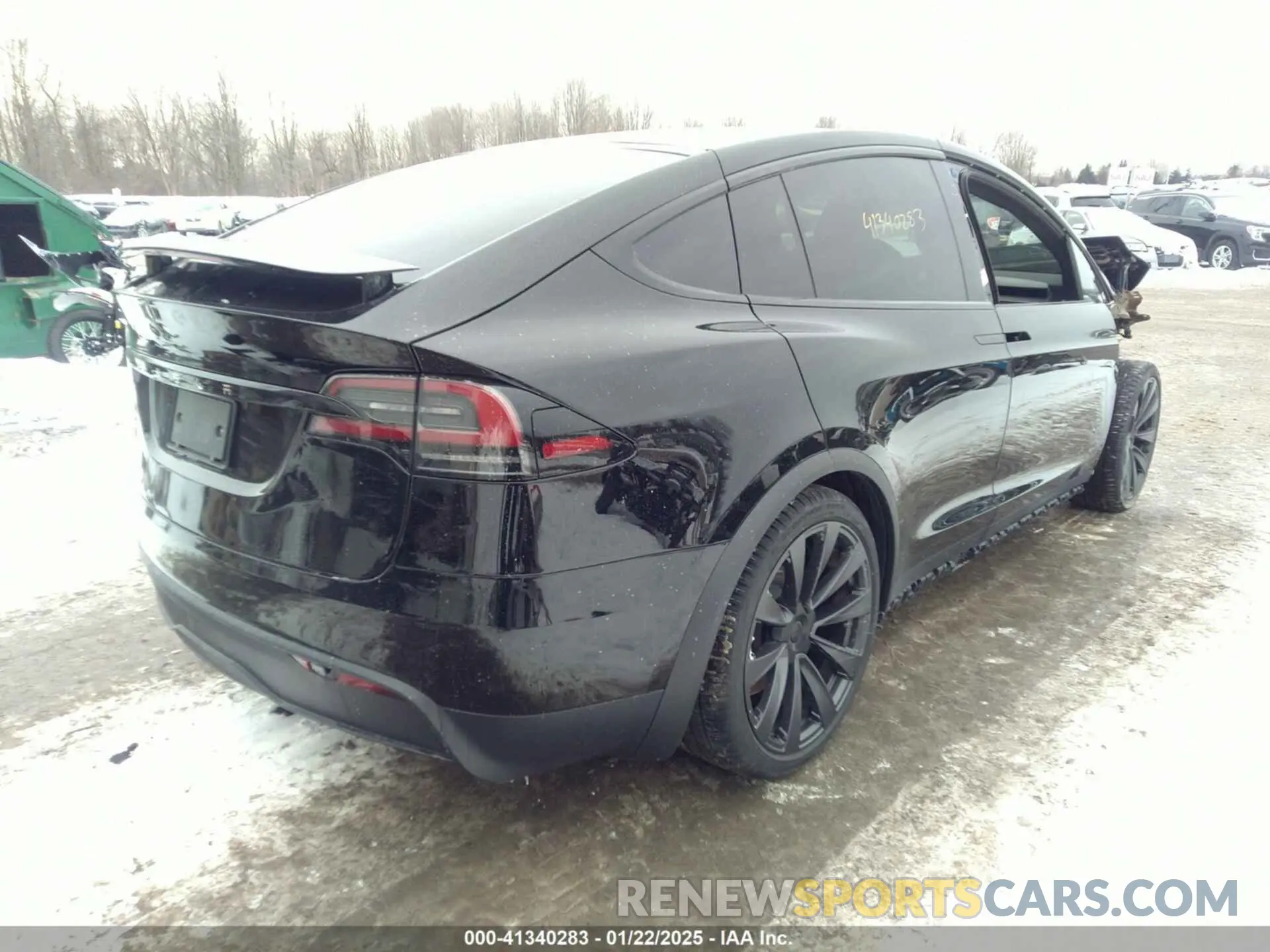 4 Photograph of a damaged car 7SAXCAE51RF457496 TESLA MODEL X 2024
