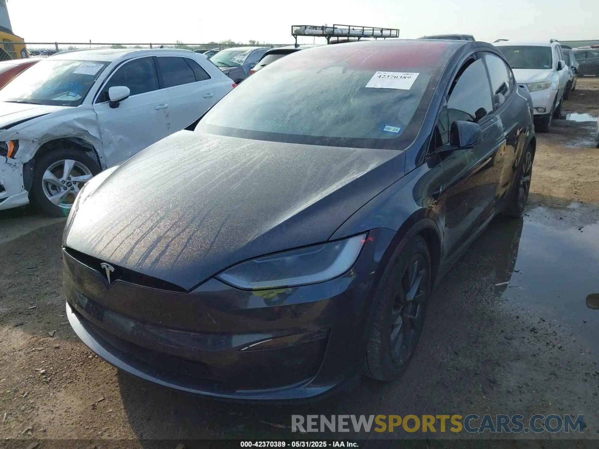 2 Photograph of a damaged car 7SAXCAE56RF442122 TESLA MODEL X 2024