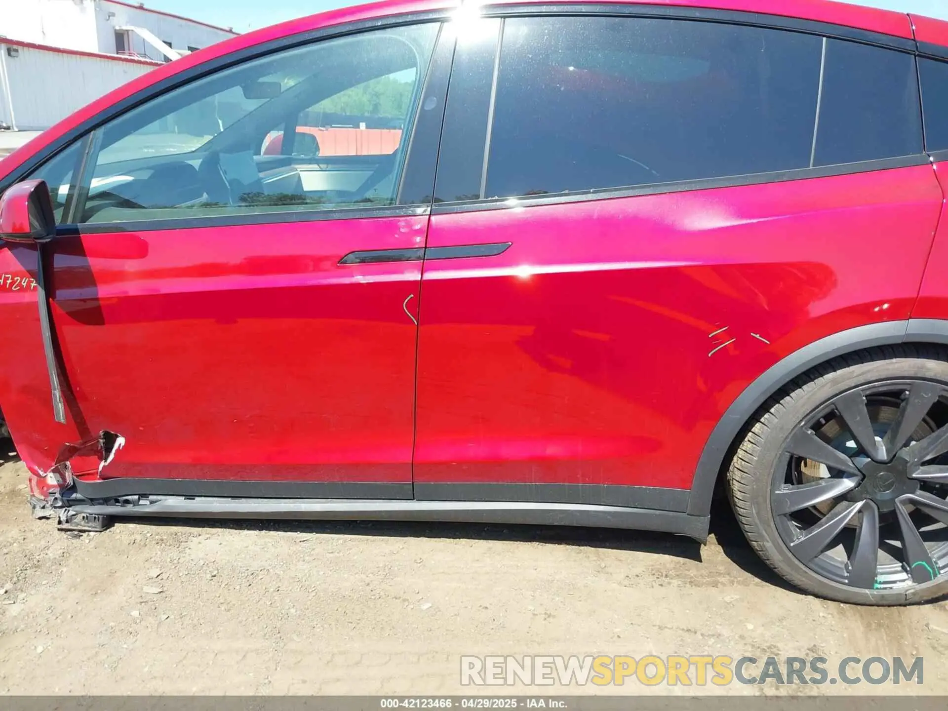 14 Photograph of a damaged car 7SAXCAE56RF460197 TESLA MODEL X 2024