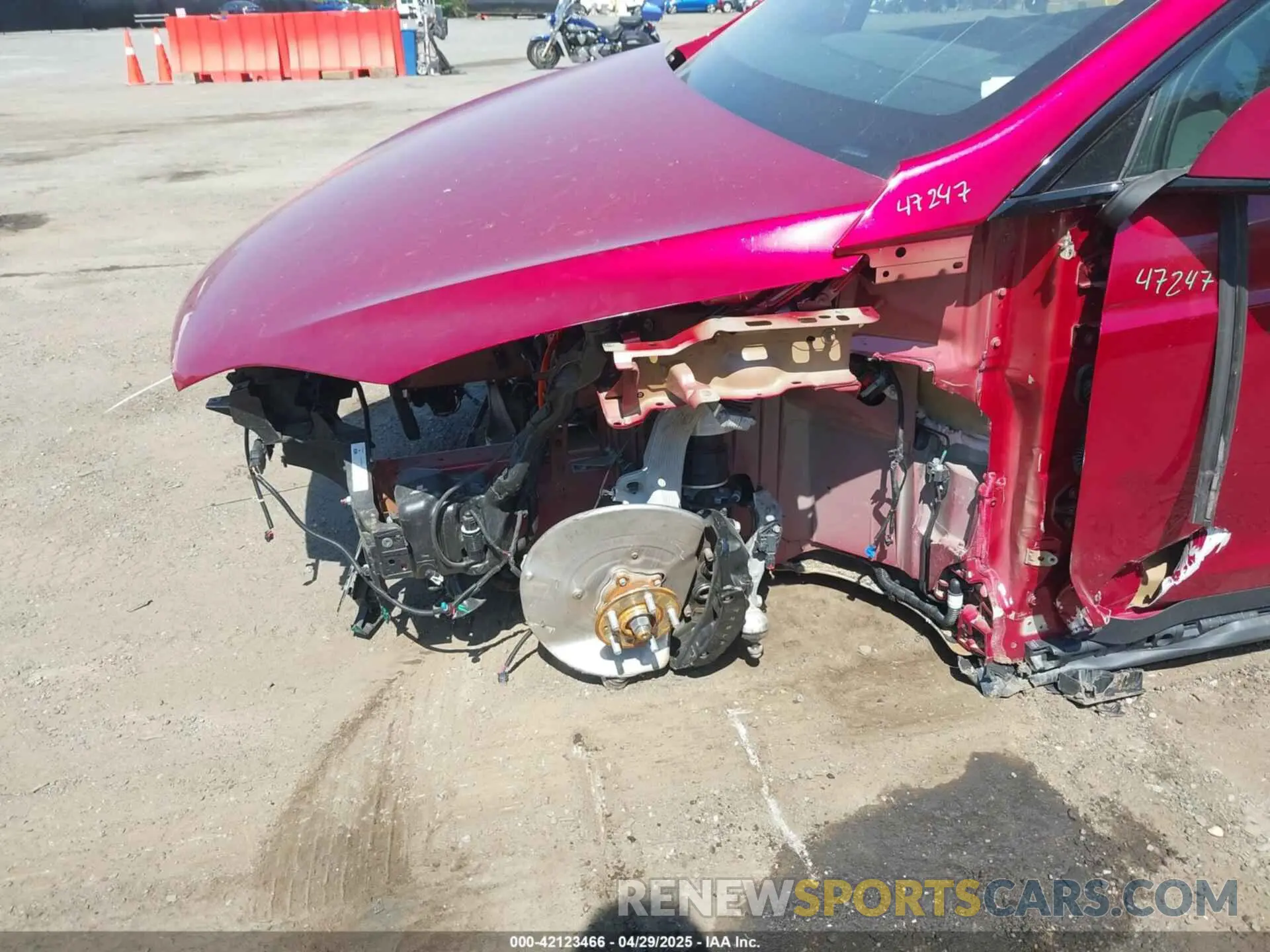 6 Photograph of a damaged car 7SAXCAE56RF460197 TESLA MODEL X 2024
