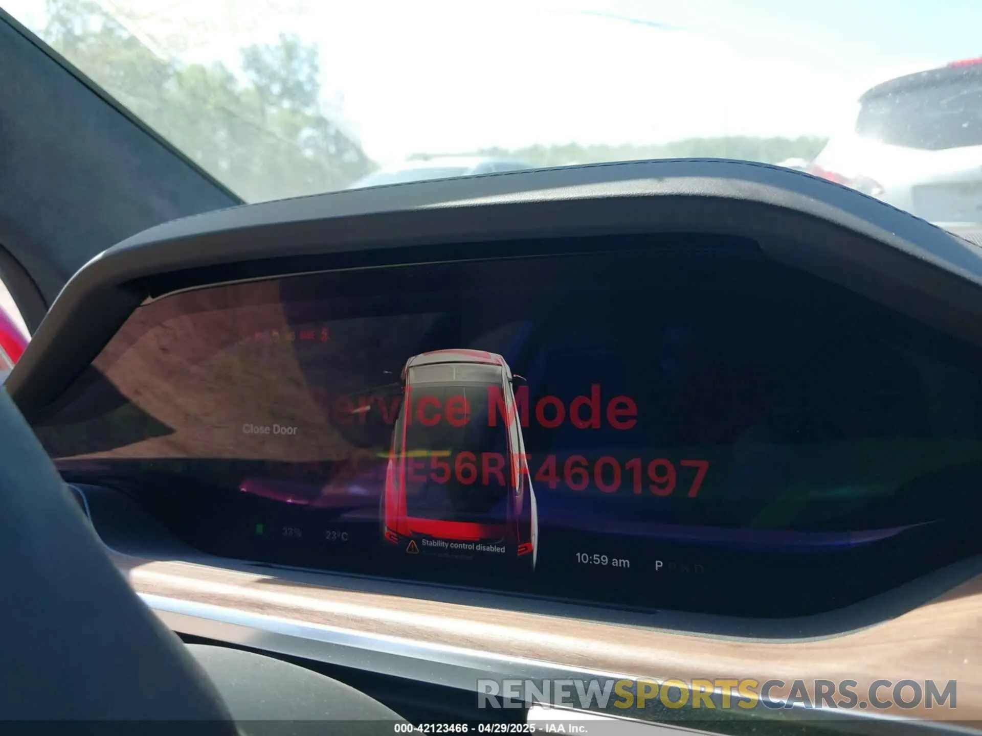 7 Photograph of a damaged car 7SAXCAE56RF460197 TESLA MODEL X 2024