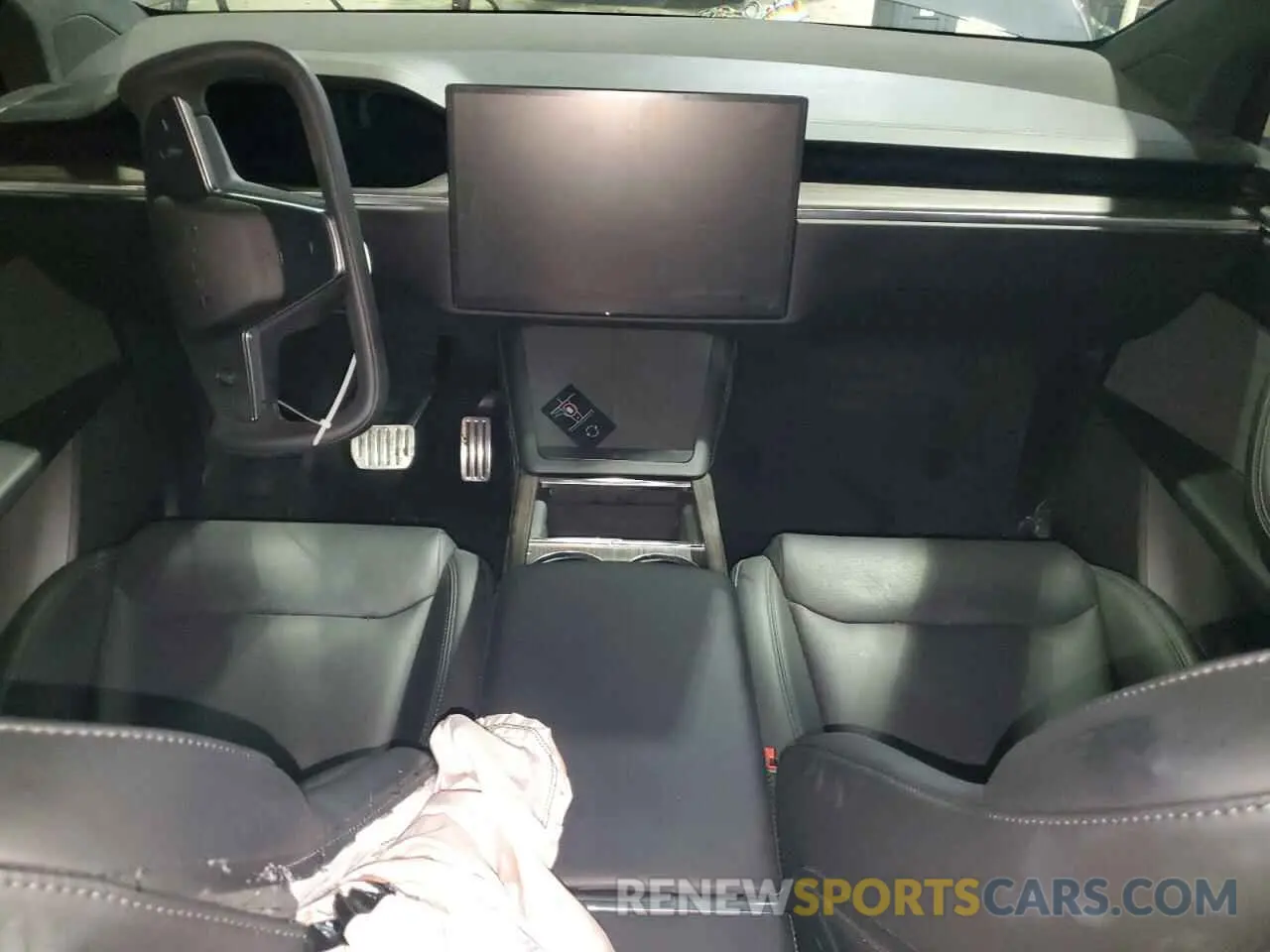 8 Фотография поврежденного автомобиля 7SAXCAE5XRF433522 TESLA MODEL X 2024
