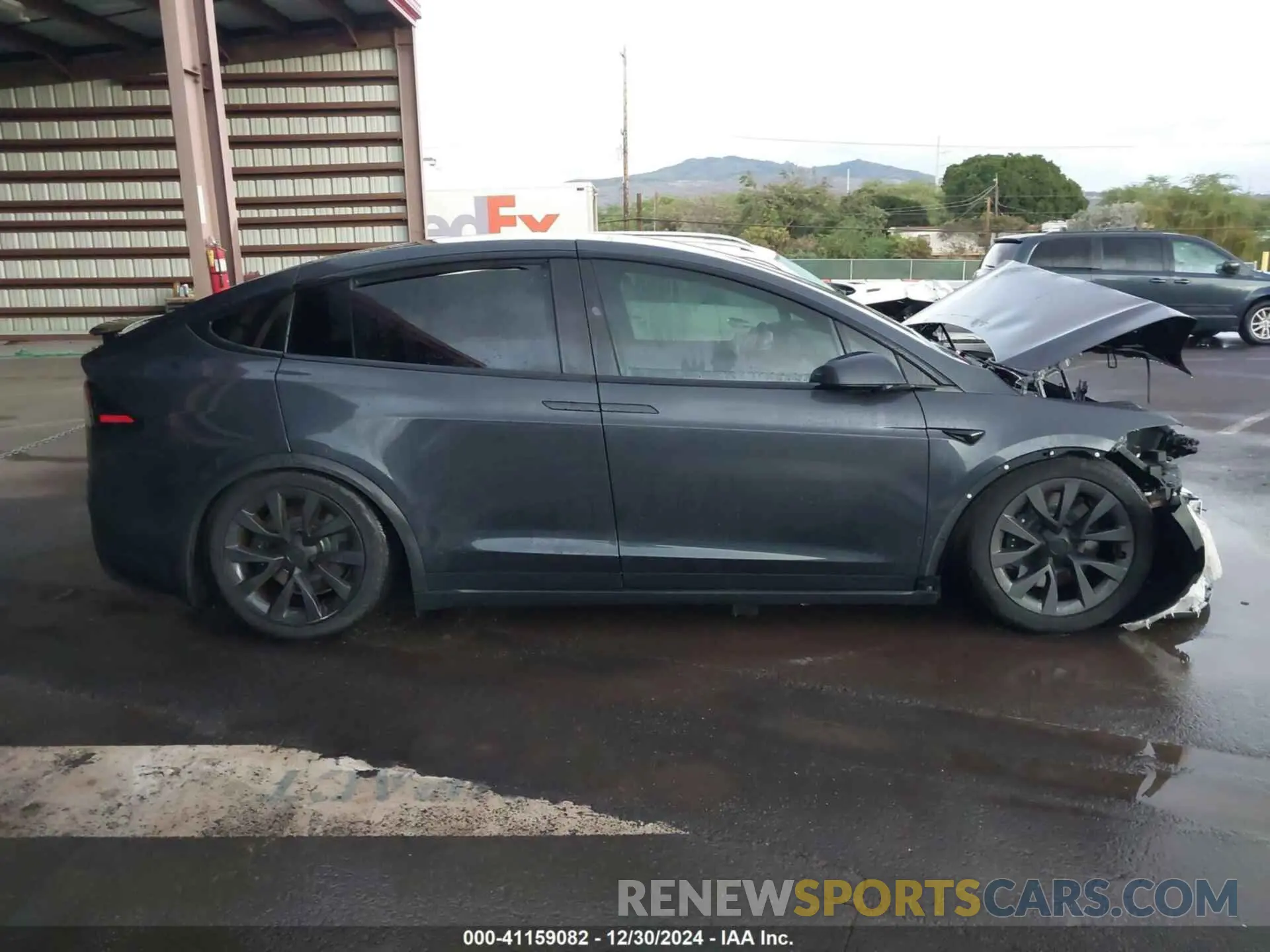13 Photograph of a damaged car 7SAXCAE5XRF441071 TESLA MODEL X 2024