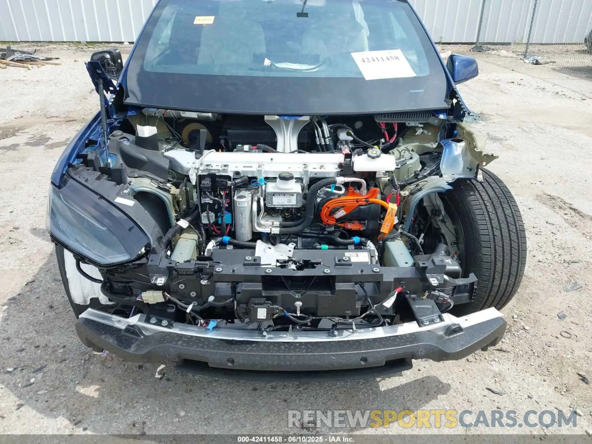 6 Фотография поврежденного автомобиля 7SAXCBE52RF456542 TESLA MODEL X 2024