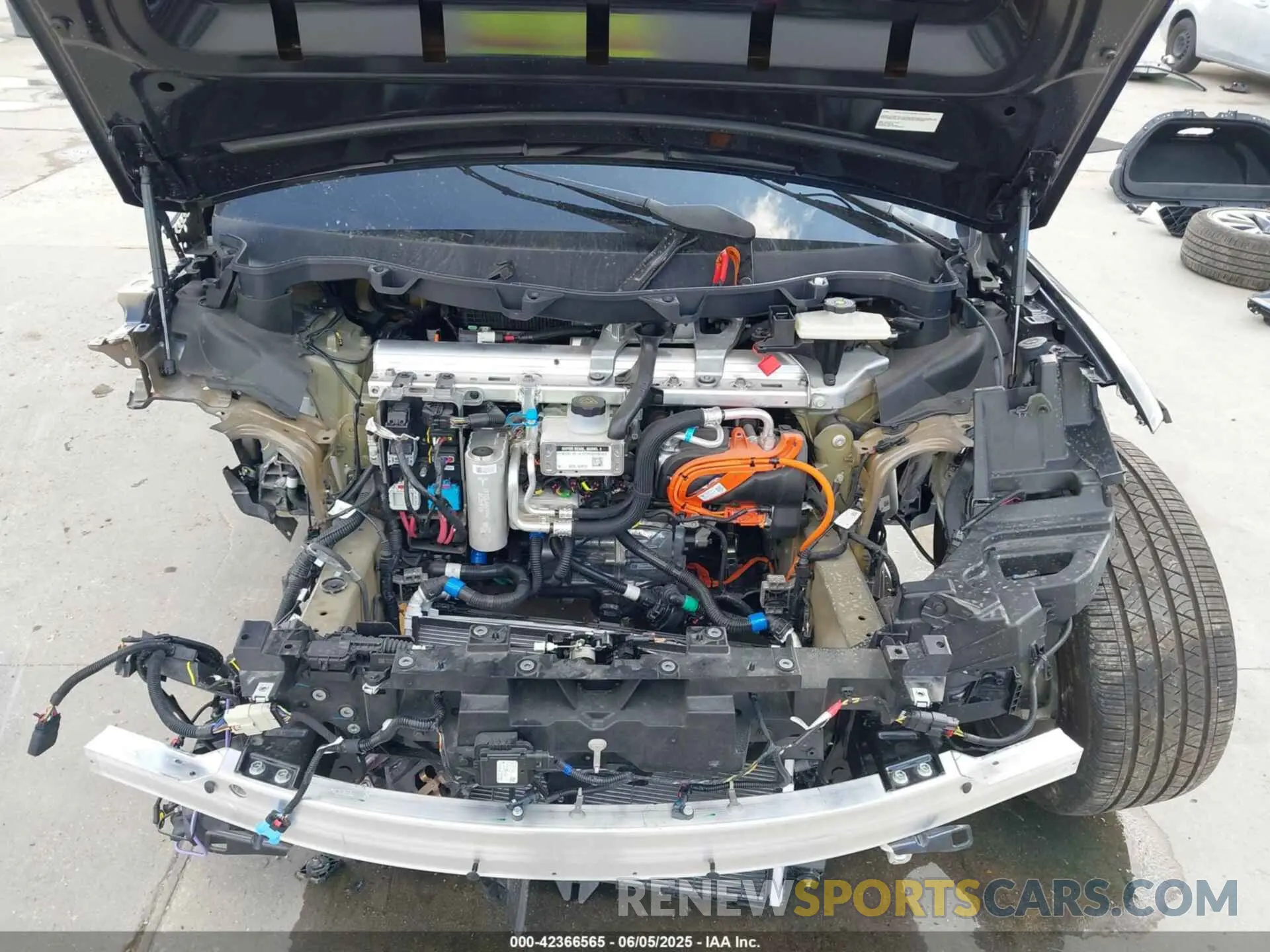 10 Photograph of a damaged car 7SAXCBE53RF459353 TESLA MODEL X 2024