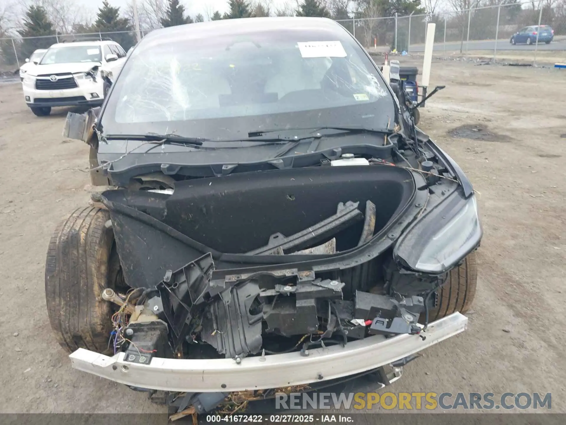 12 Photograph of a damaged car 7SAXCBE56RF435242 TESLA MODEL X 2024