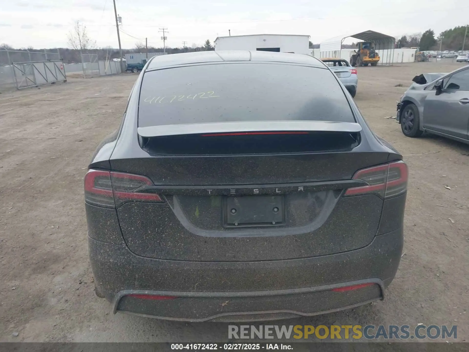 16 Photograph of a damaged car 7SAXCBE56RF435242 TESLA MODEL X 2024