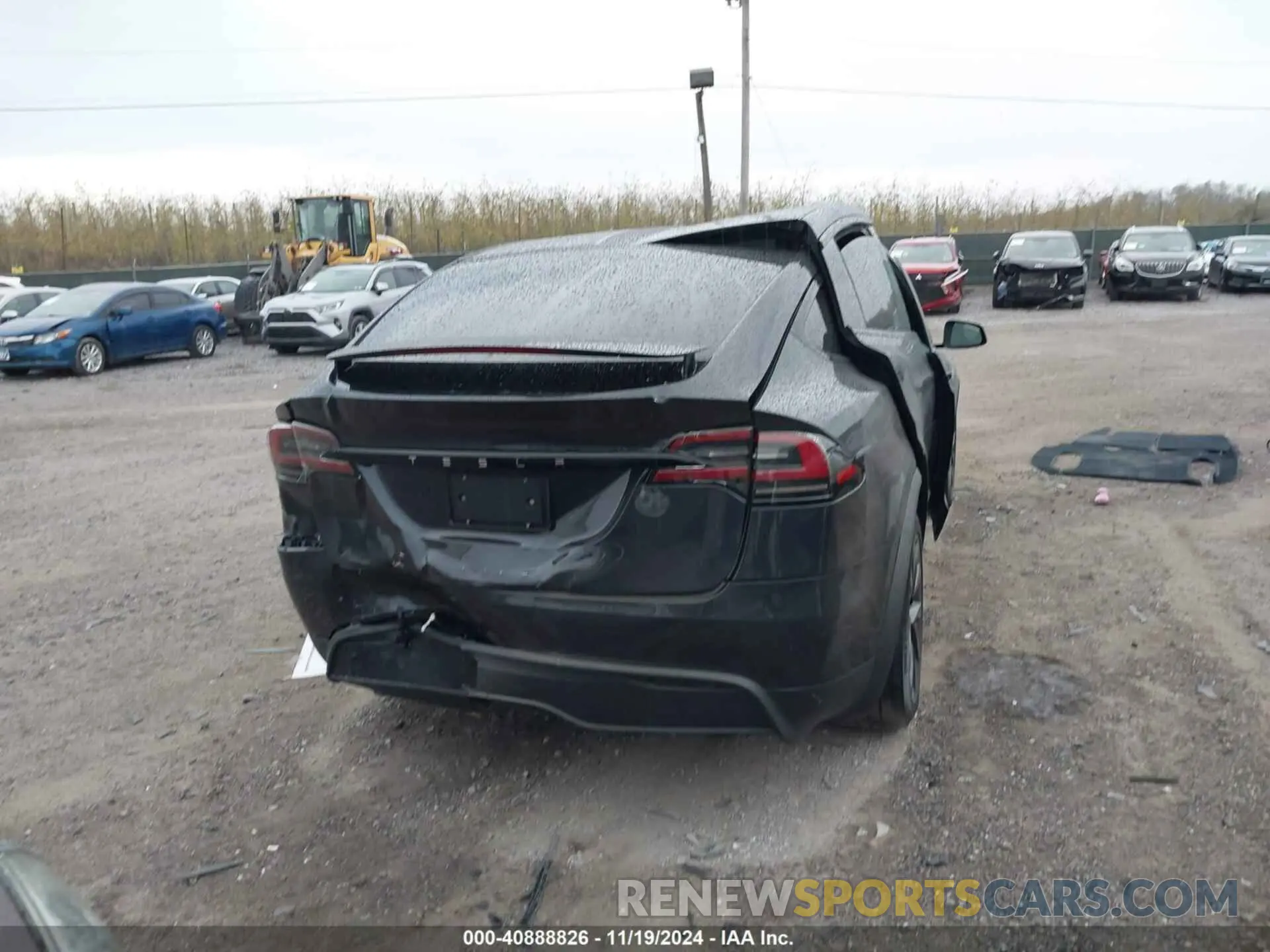 16 Photograph of a damaged car 7SAXCBE58RF459073 TESLA MODEL X 2024