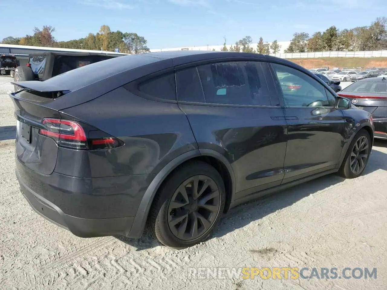 3 Фотография поврежденного автомобиля 7SAXCBE5XRF447328 TESLA MODEL X 2024