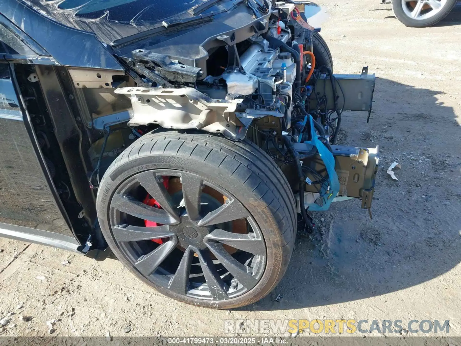 19 Photograph of a damaged car 7SAXCBE65RF444149 TESLA MODEL X 2024