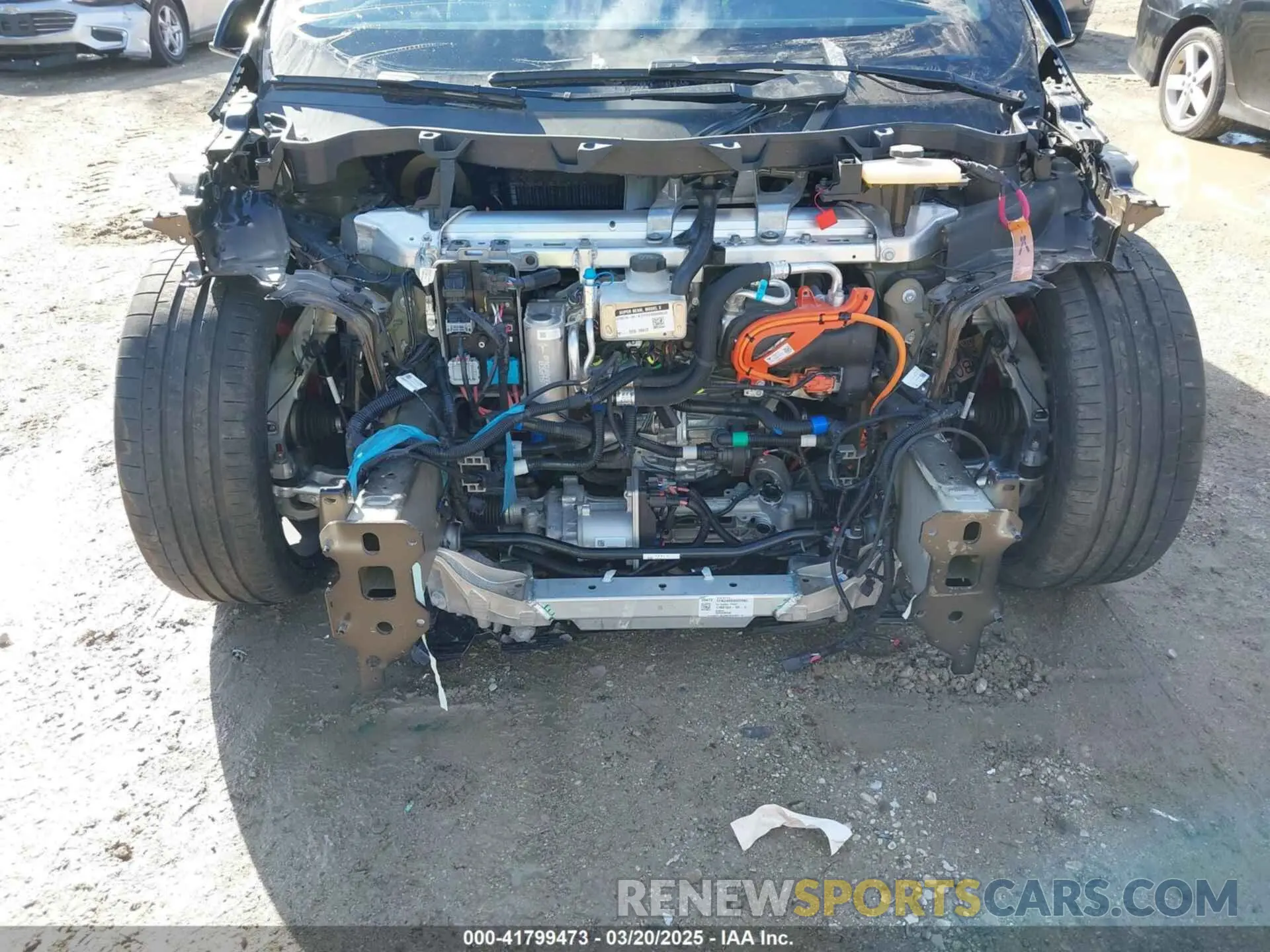 6 Photograph of a damaged car 7SAXCBE65RF444149 TESLA MODEL X 2024