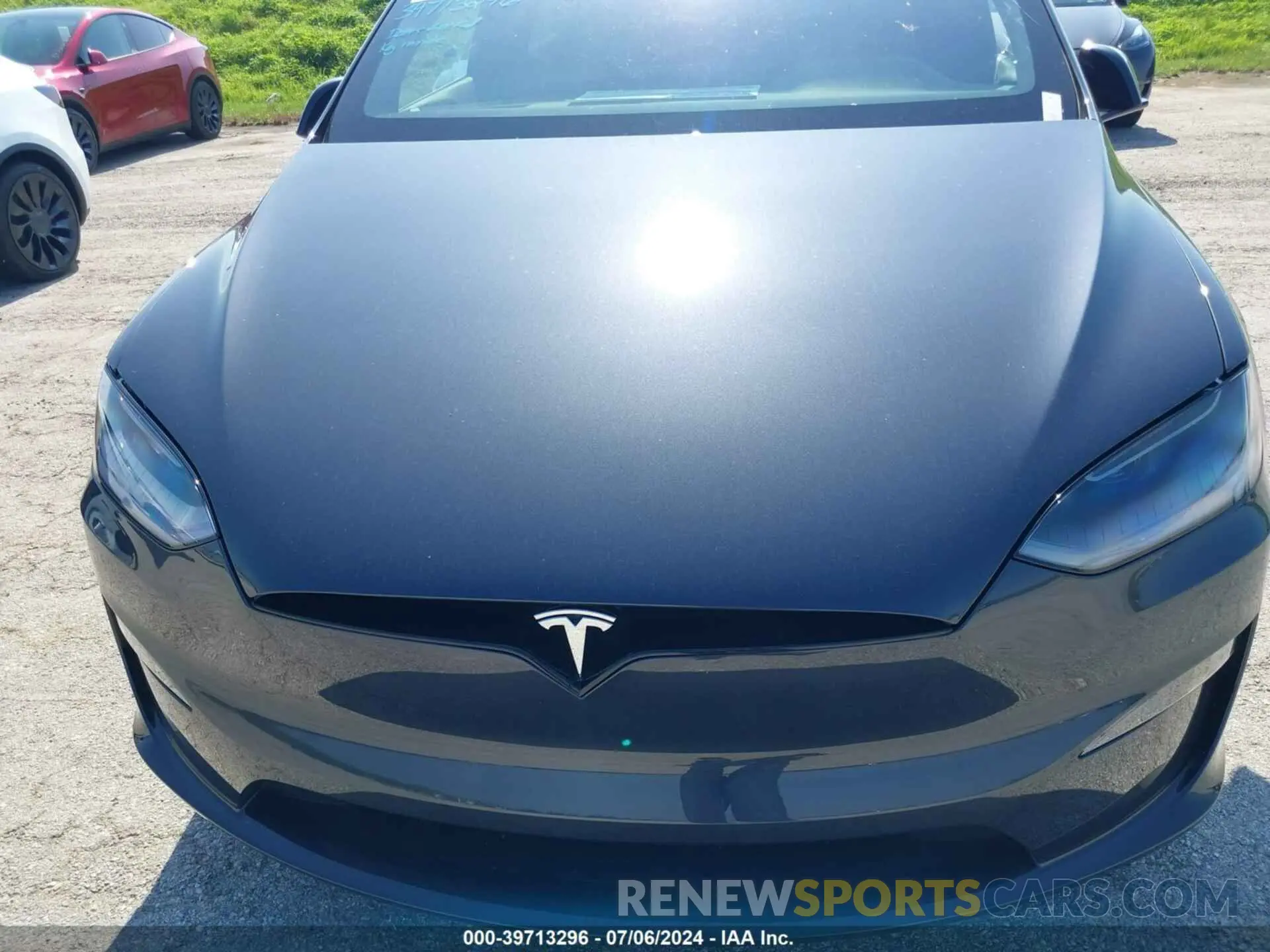 10 Photograph of a damaged car 7SAXCBE66RF447500 TESLA MODEL X 2024