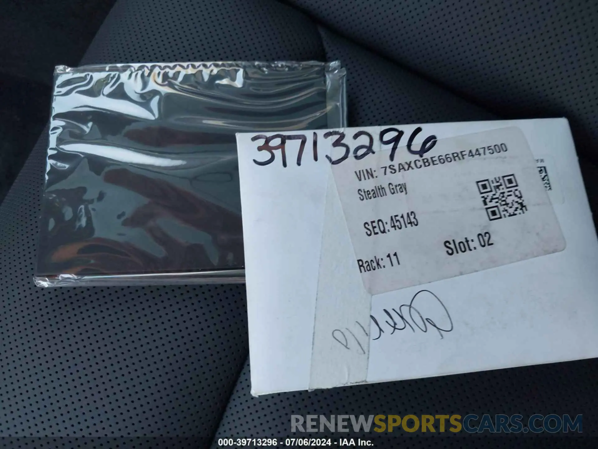 11 Photograph of a damaged car 7SAXCBE66RF447500 TESLA MODEL X 2024