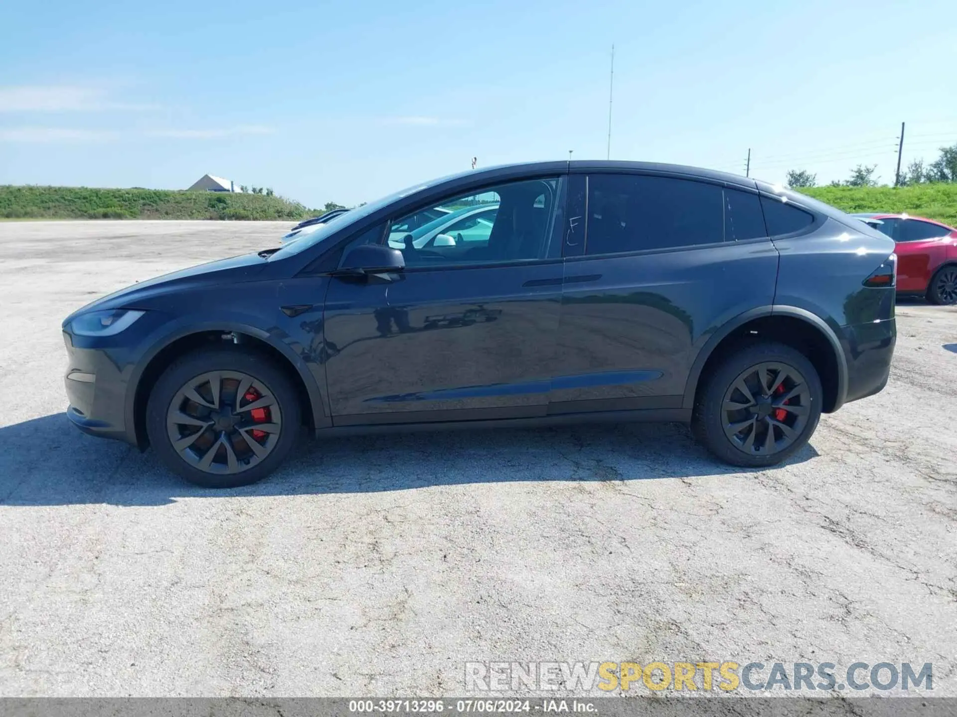 12 Photograph of a damaged car 7SAXCBE66RF447500 TESLA MODEL X 2024