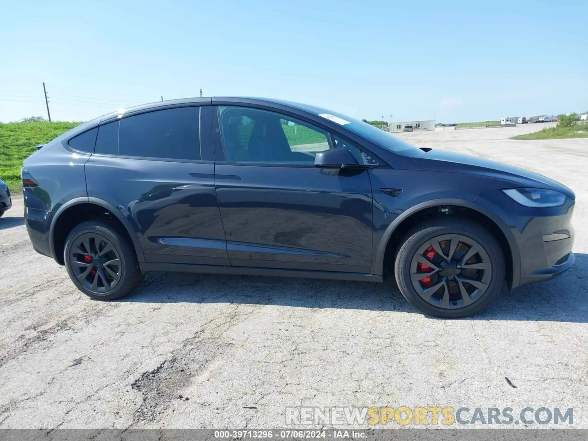 13 Photograph of a damaged car 7SAXCBE66RF447500 TESLA MODEL X 2024