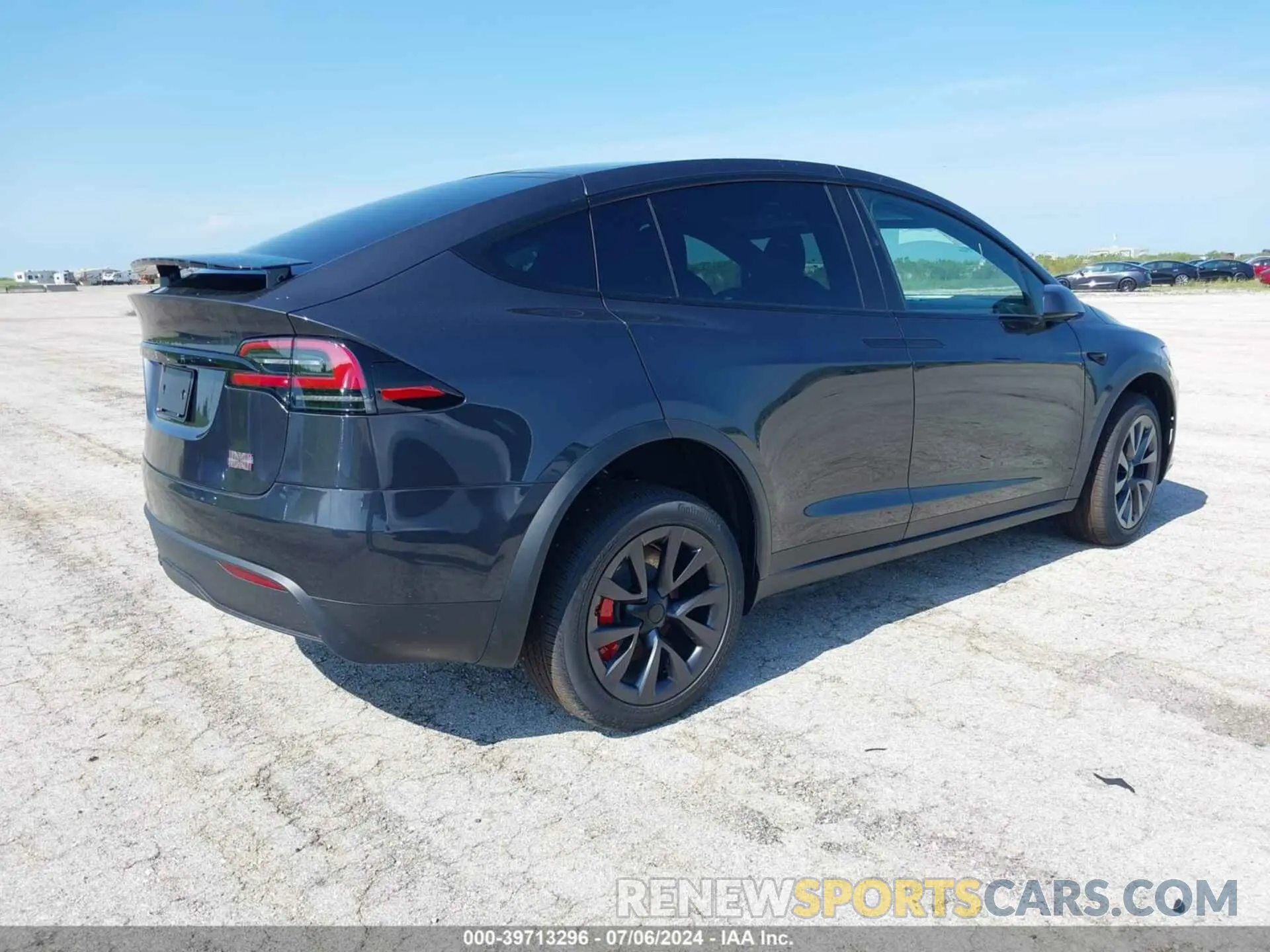 4 Photograph of a damaged car 7SAXCBE66RF447500 TESLA MODEL X 2024