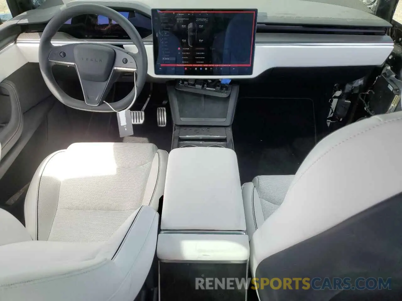 8 Фотография поврежденного автомобиля 7SAXCBE69RF454070 TESLA MODEL X 2024