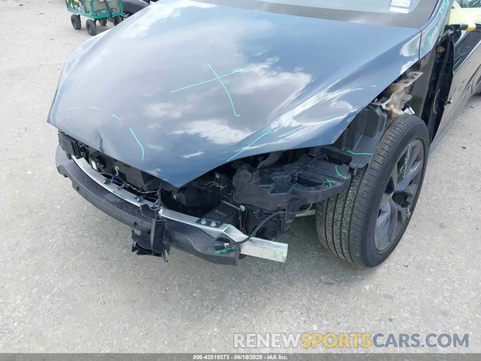19 Фотография поврежденного автомобиля 7SAXCDE52RF446170 TESLA MODEL X 2024