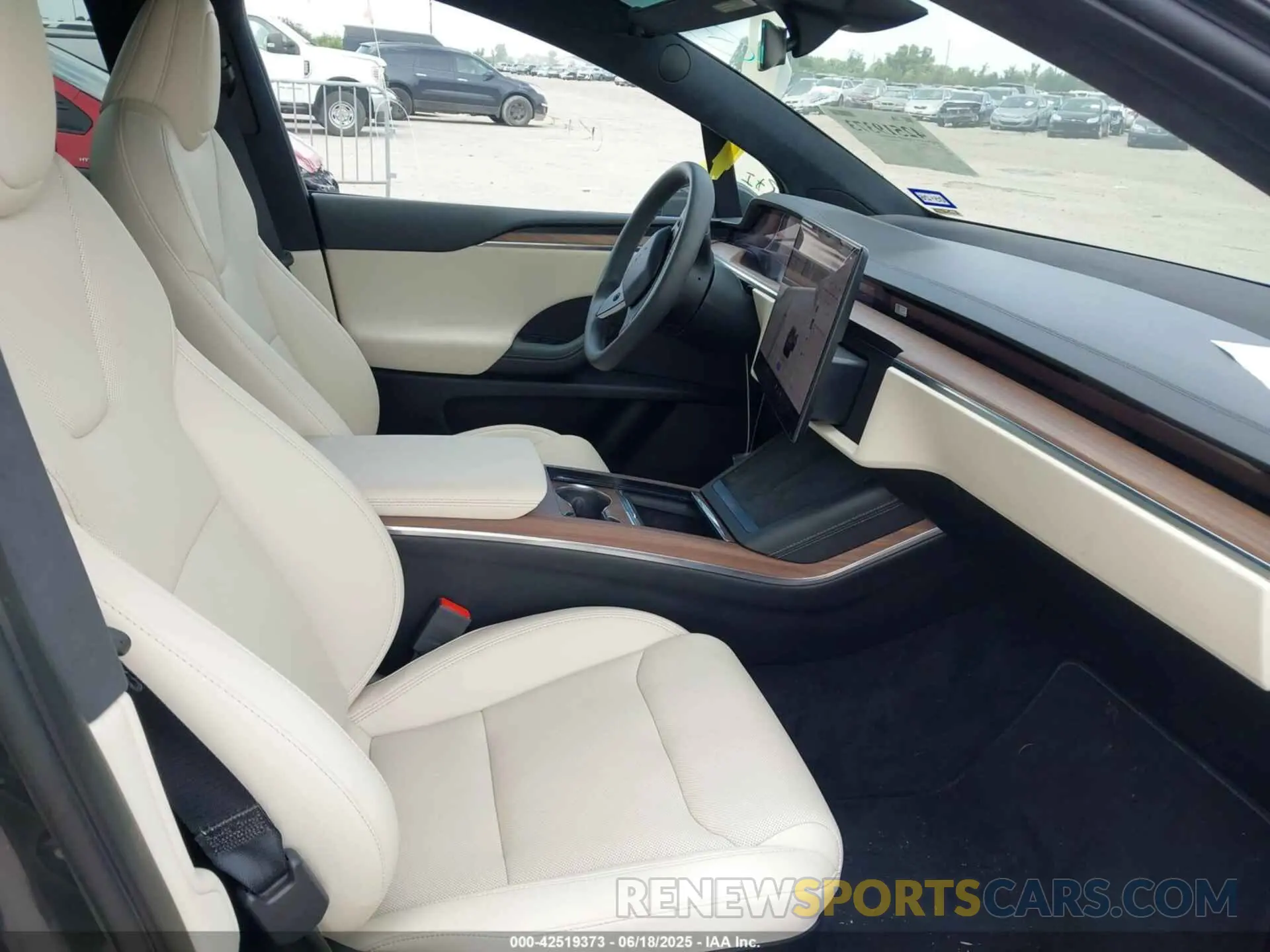 5 Фотография поврежденного автомобиля 7SAXCDE52RF446170 TESLA MODEL X 2024
