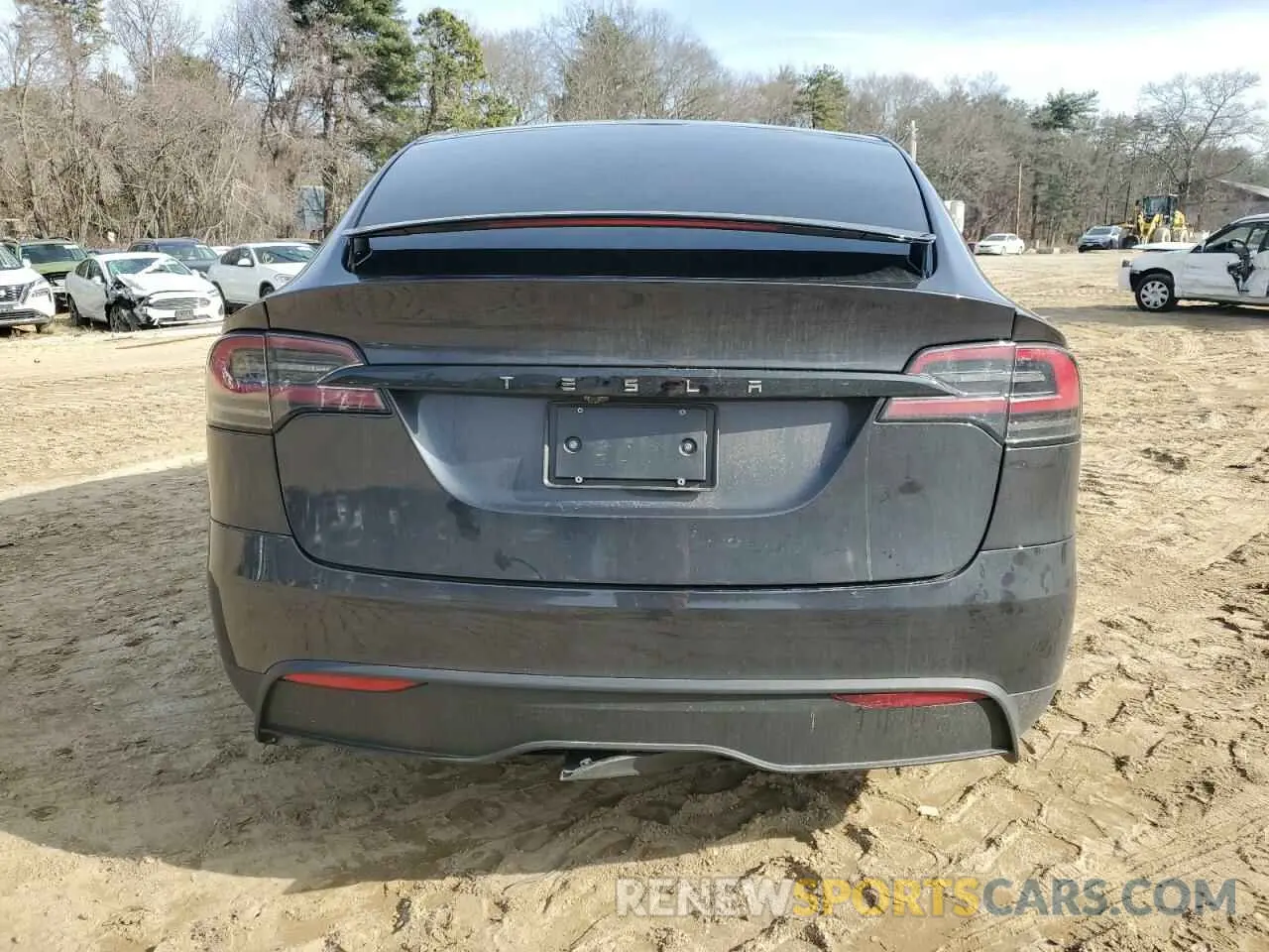 6 Фотография поврежденного автомобиля 7SAXCDE52RF449280 TESLA MODEL X 2024