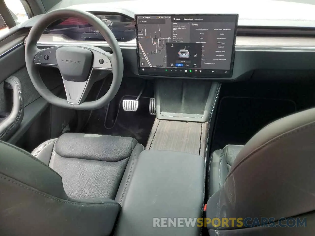 8 Фотография поврежденного автомобиля 7SAXCDE54RF445327 TESLA MODEL X 2024