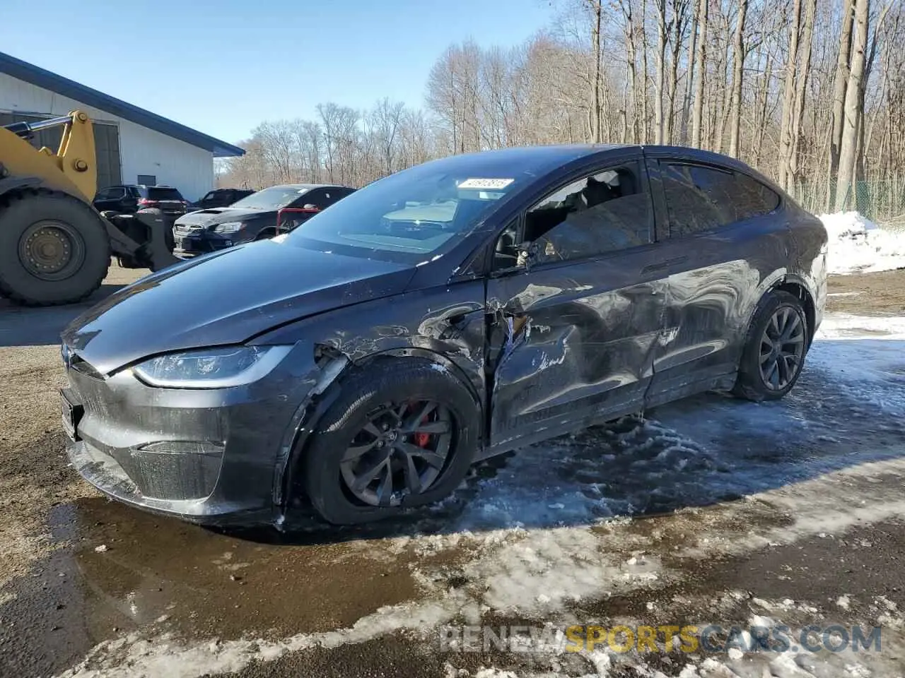 1 Фотография поврежденного автомобиля 7SAXCDE55RF433493 TESLA MODEL X 2024