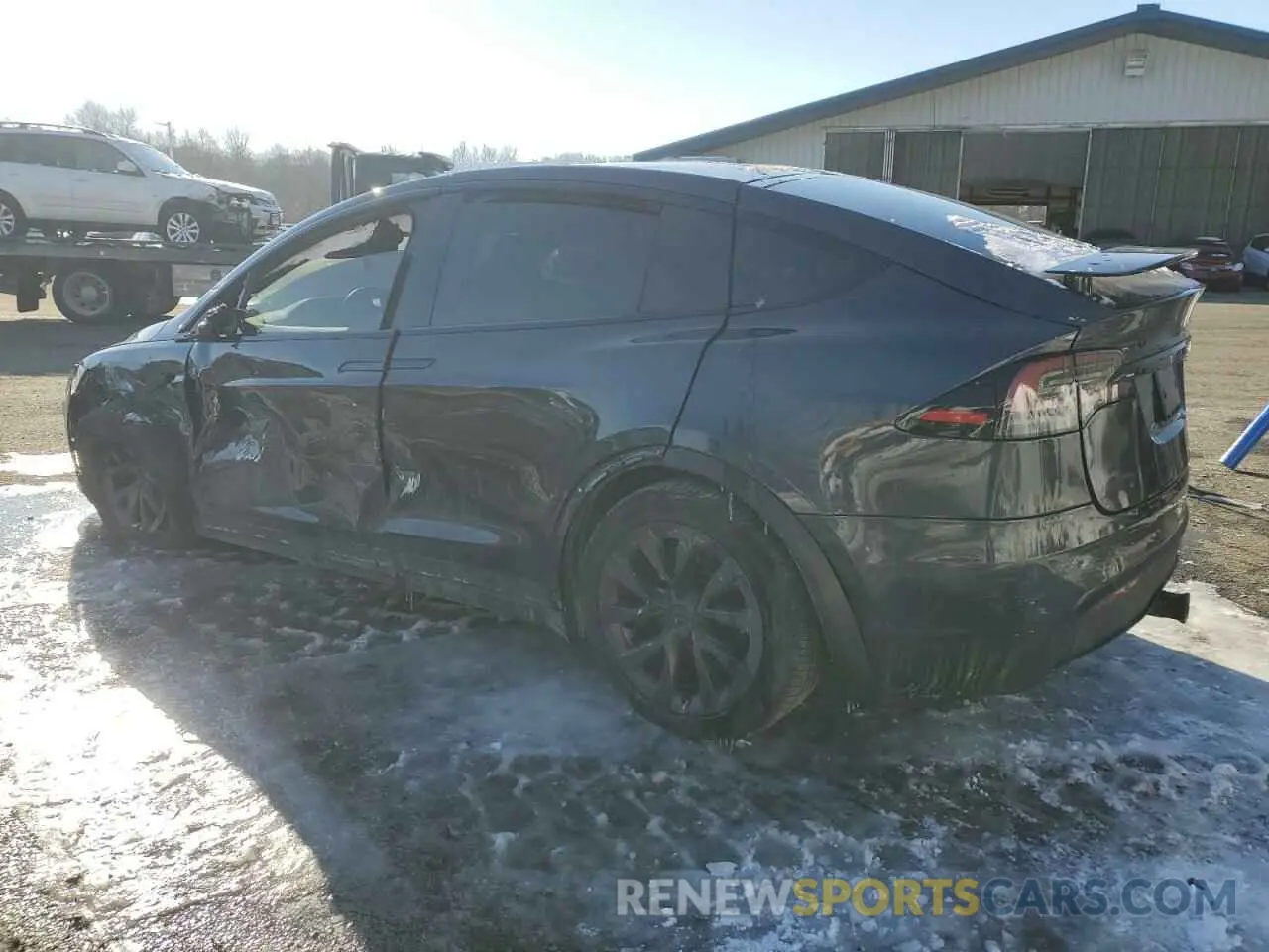 2 Фотография поврежденного автомобиля 7SAXCDE55RF433493 TESLA MODEL X 2024