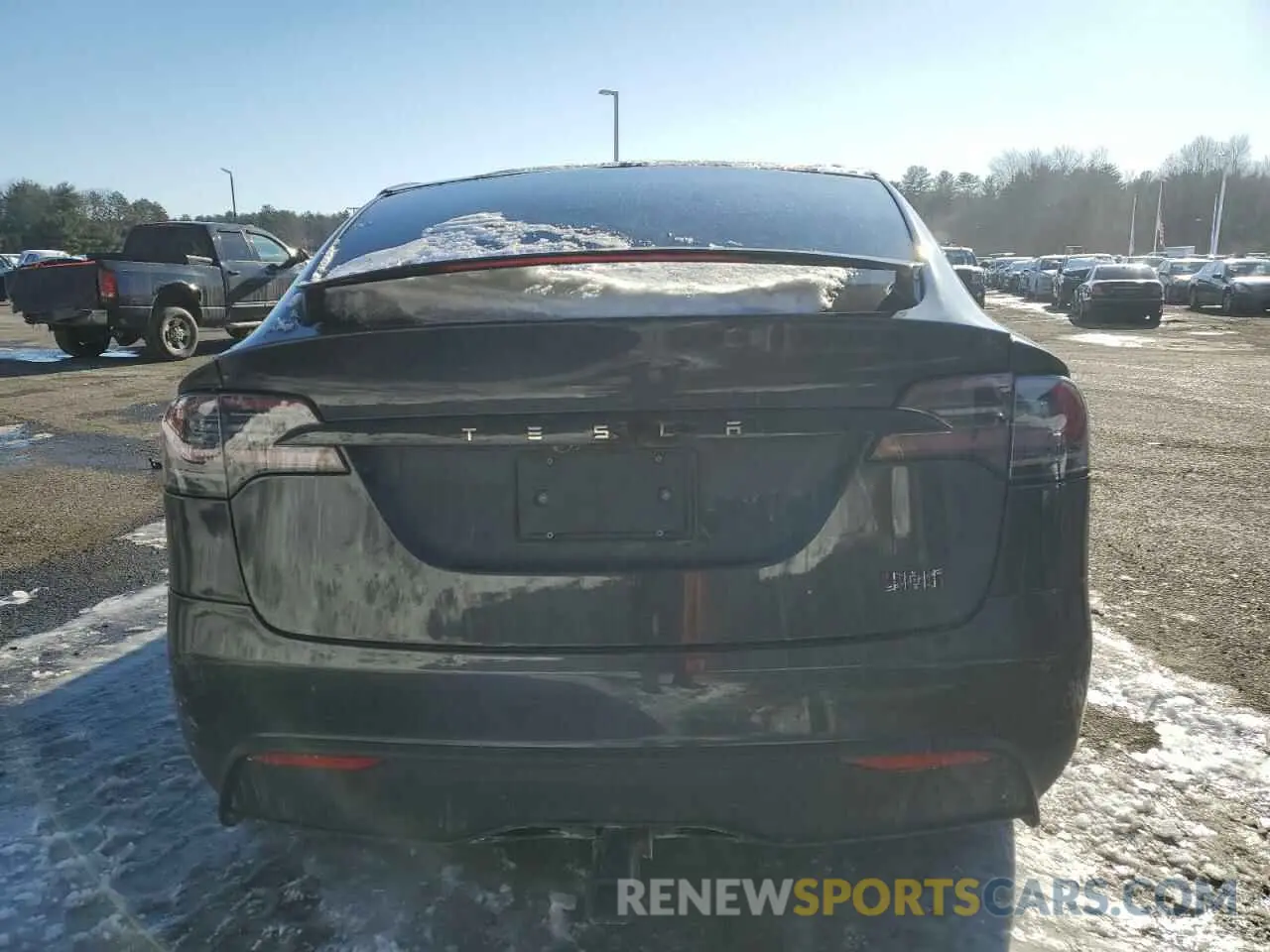 6 Фотография поврежденного автомобиля 7SAXCDE55RF433493 TESLA MODEL X 2024