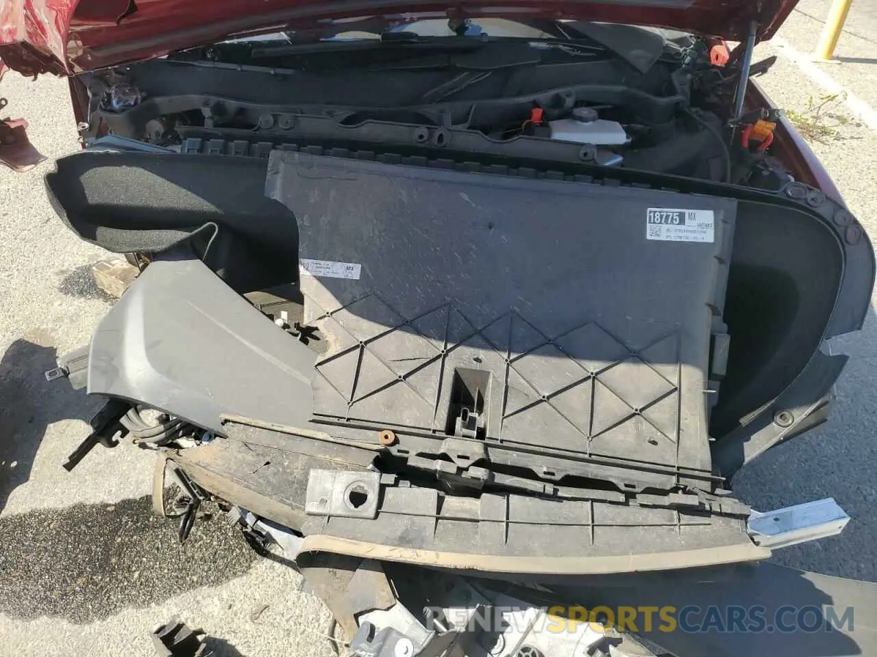 12 Photograph of a damaged car 7SAXCDE57RF433916 TESLA MODEL X 2024