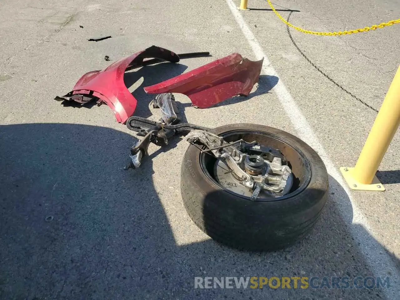 13 Photograph of a damaged car 7SAXCDE57RF433916 TESLA MODEL X 2024