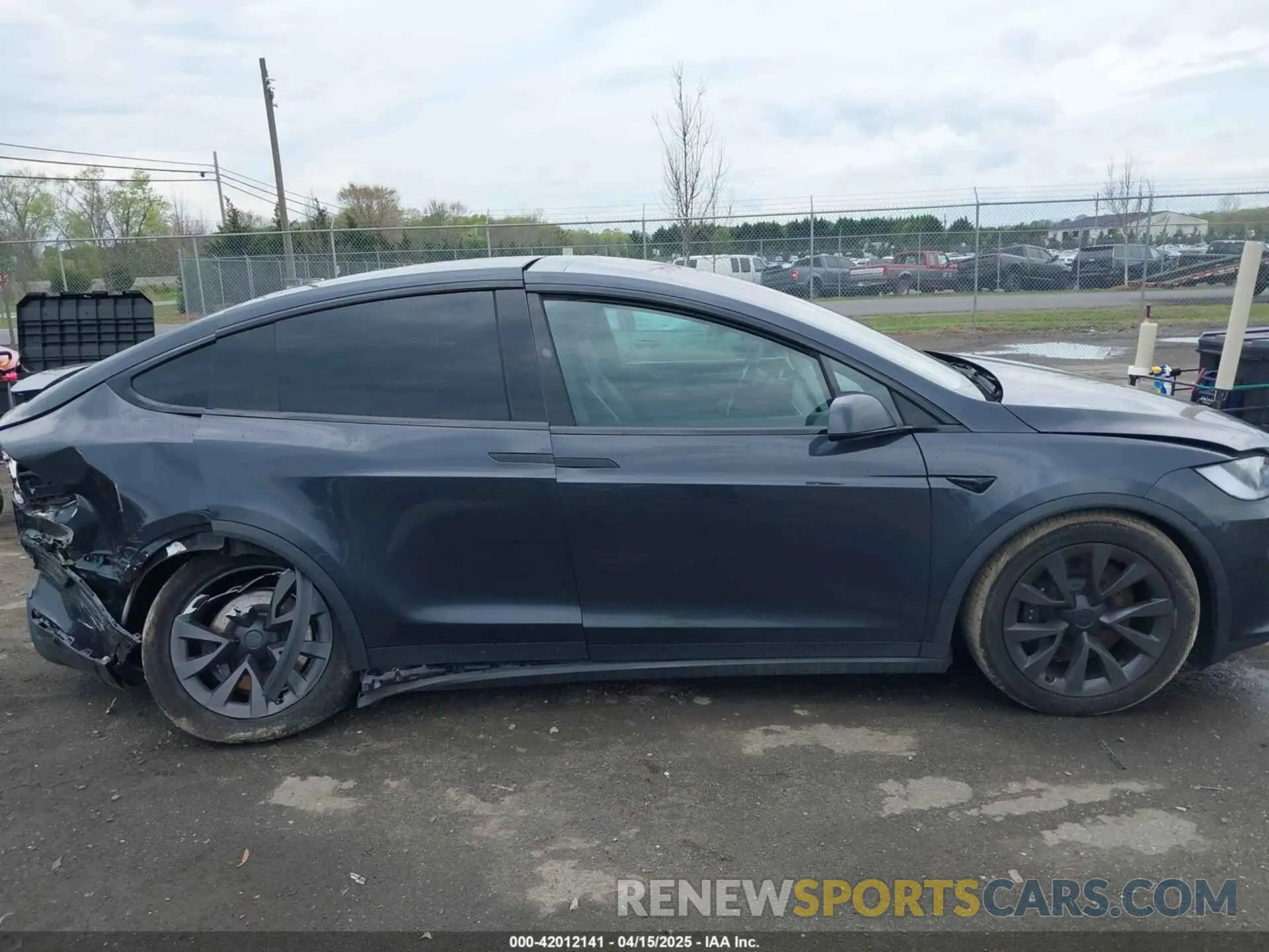 13 Фотография поврежденного автомобиля 7SAXCDE57RF445547 TESLA MODEL X 2024