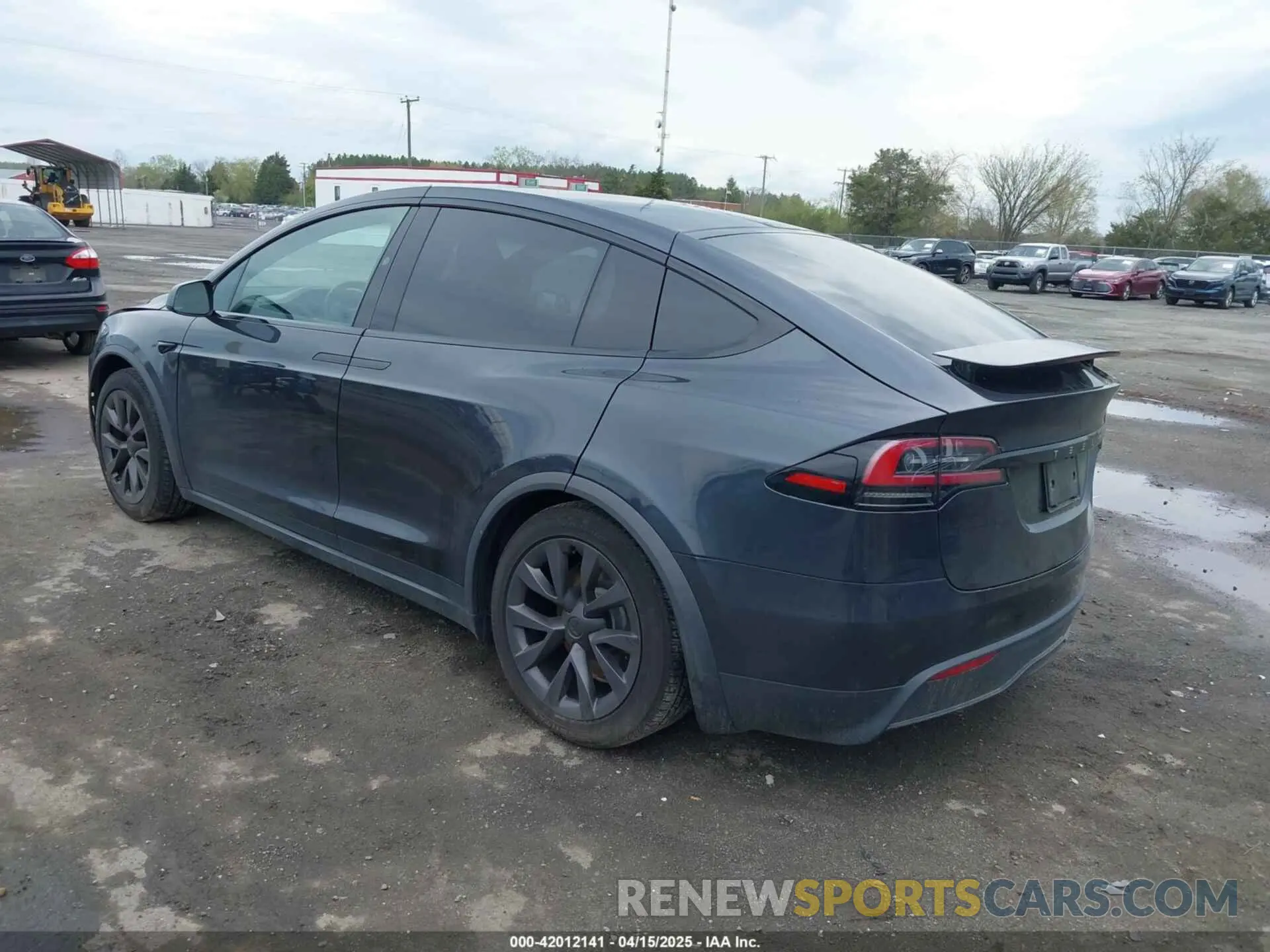 3 Фотография поврежденного автомобиля 7SAXCDE57RF445547 TESLA MODEL X 2024