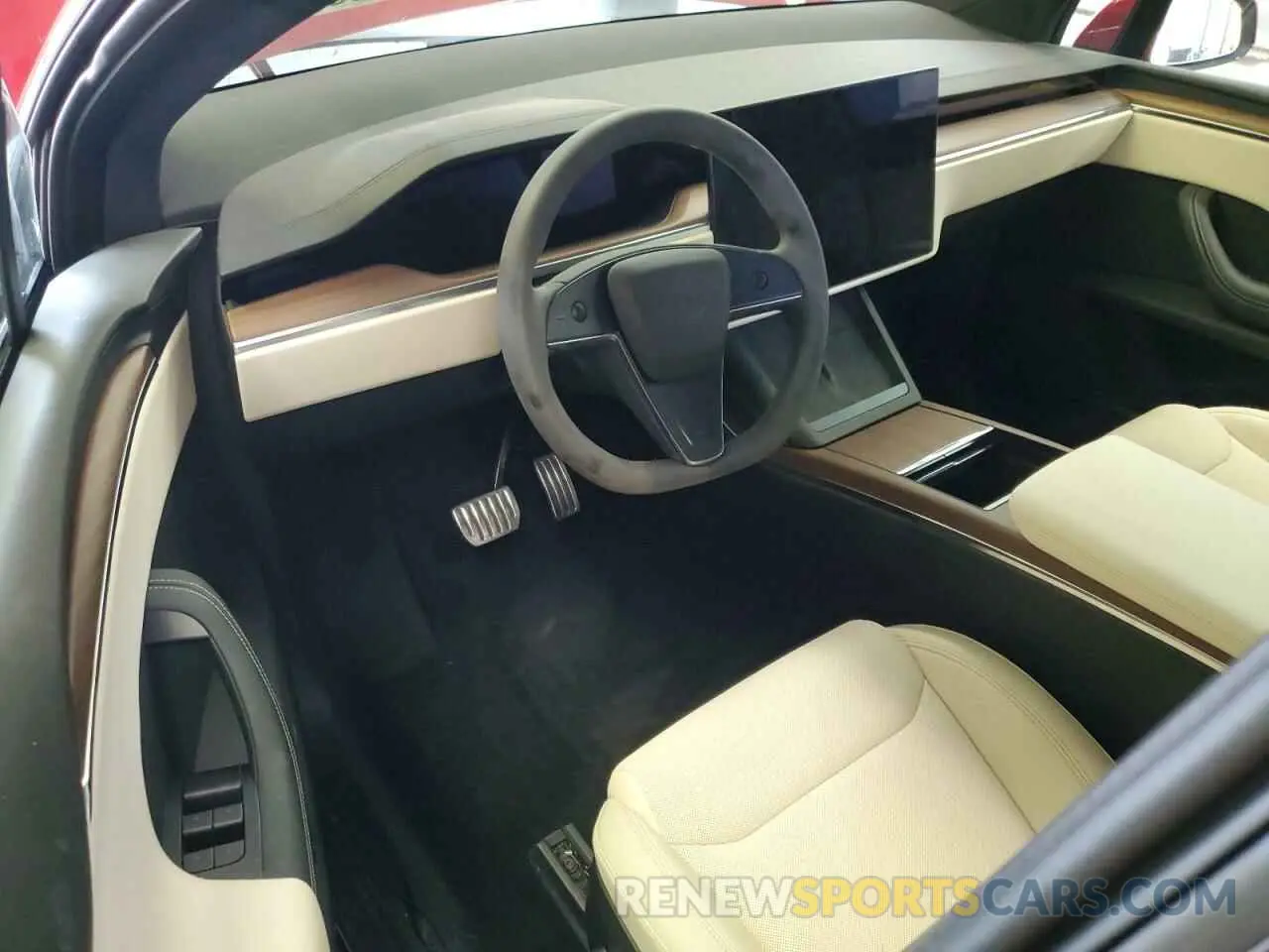 8 Photograph of a damaged car 7SAXCDE5XRF442190 TESLA MODEL X 2024