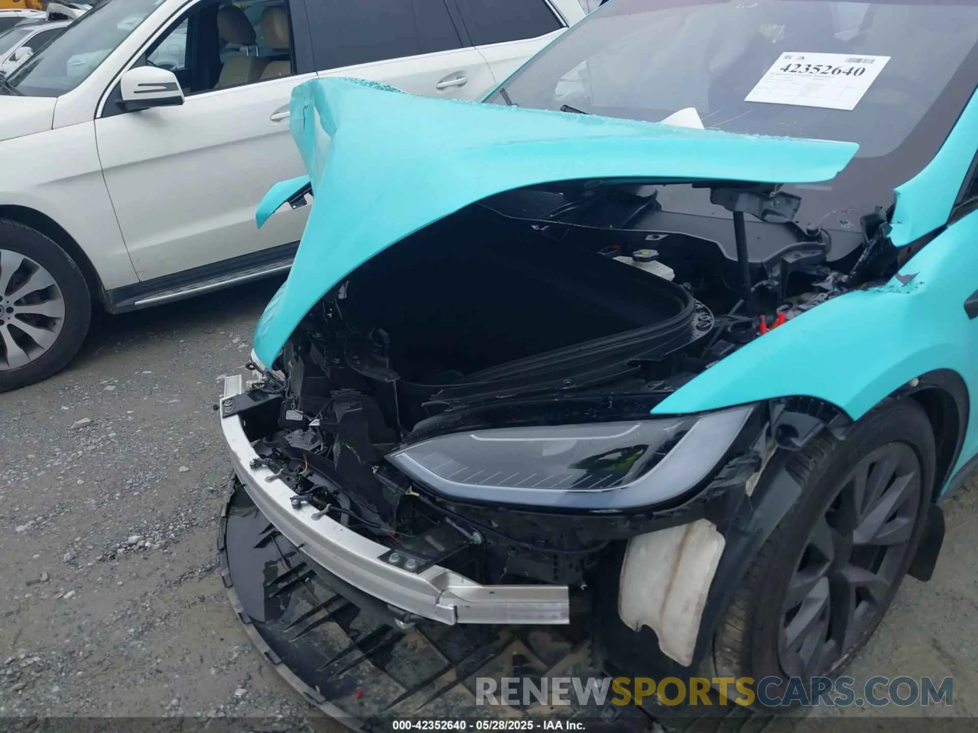 11 Фотография поврежденного автомобиля 7SAXCDE5XRF449317 TESLA MODEL X 2024