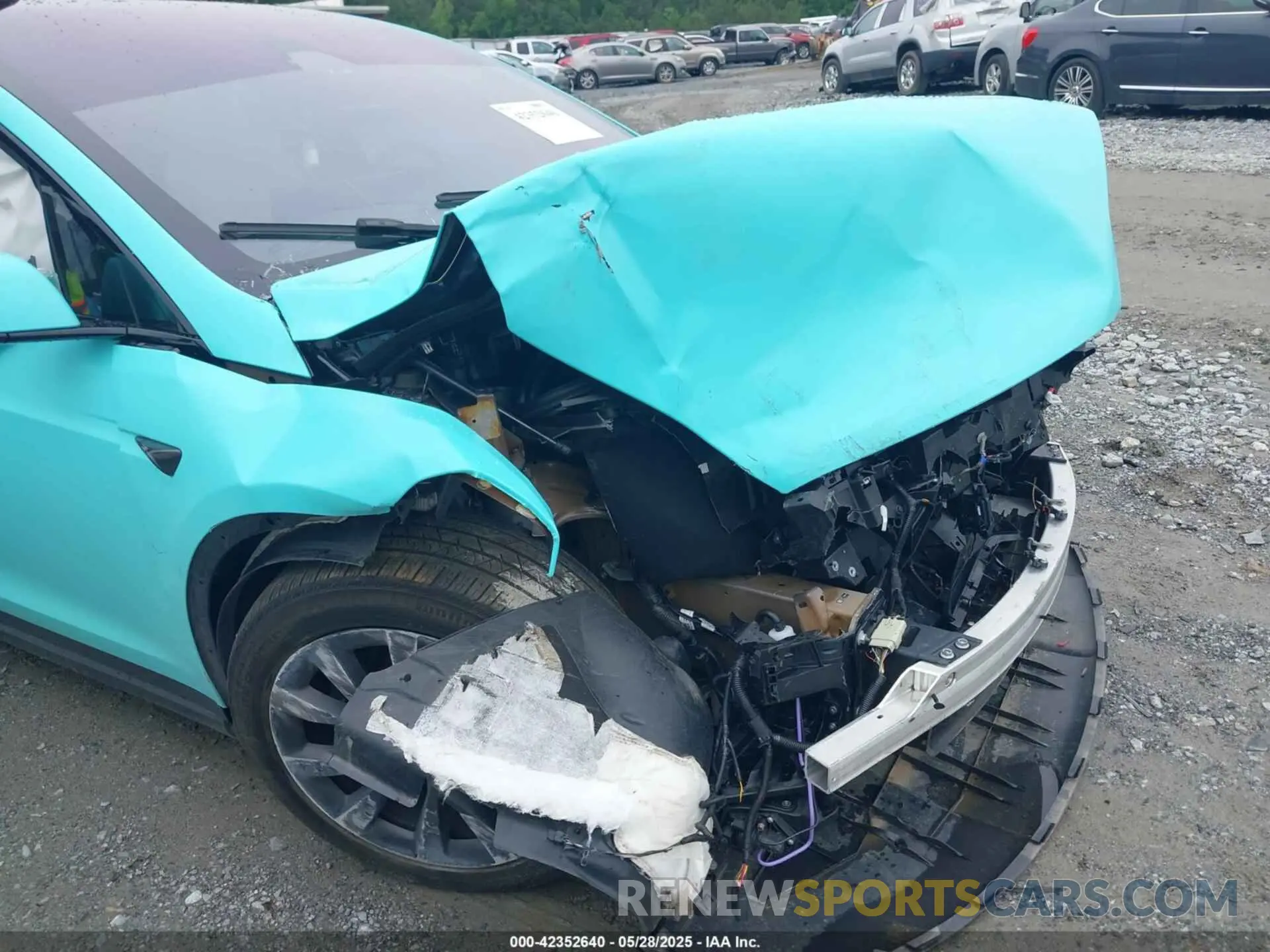 19 Фотография поврежденного автомобиля 7SAXCDE5XRF449317 TESLA MODEL X 2024