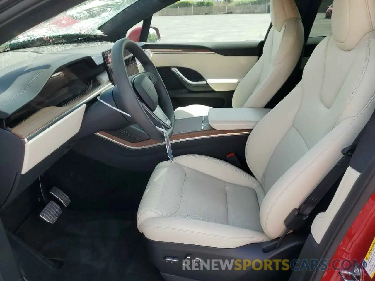7 Photograph of a damaged car 7SAXCBE5XSF462305 TESLA MODEL X 2025