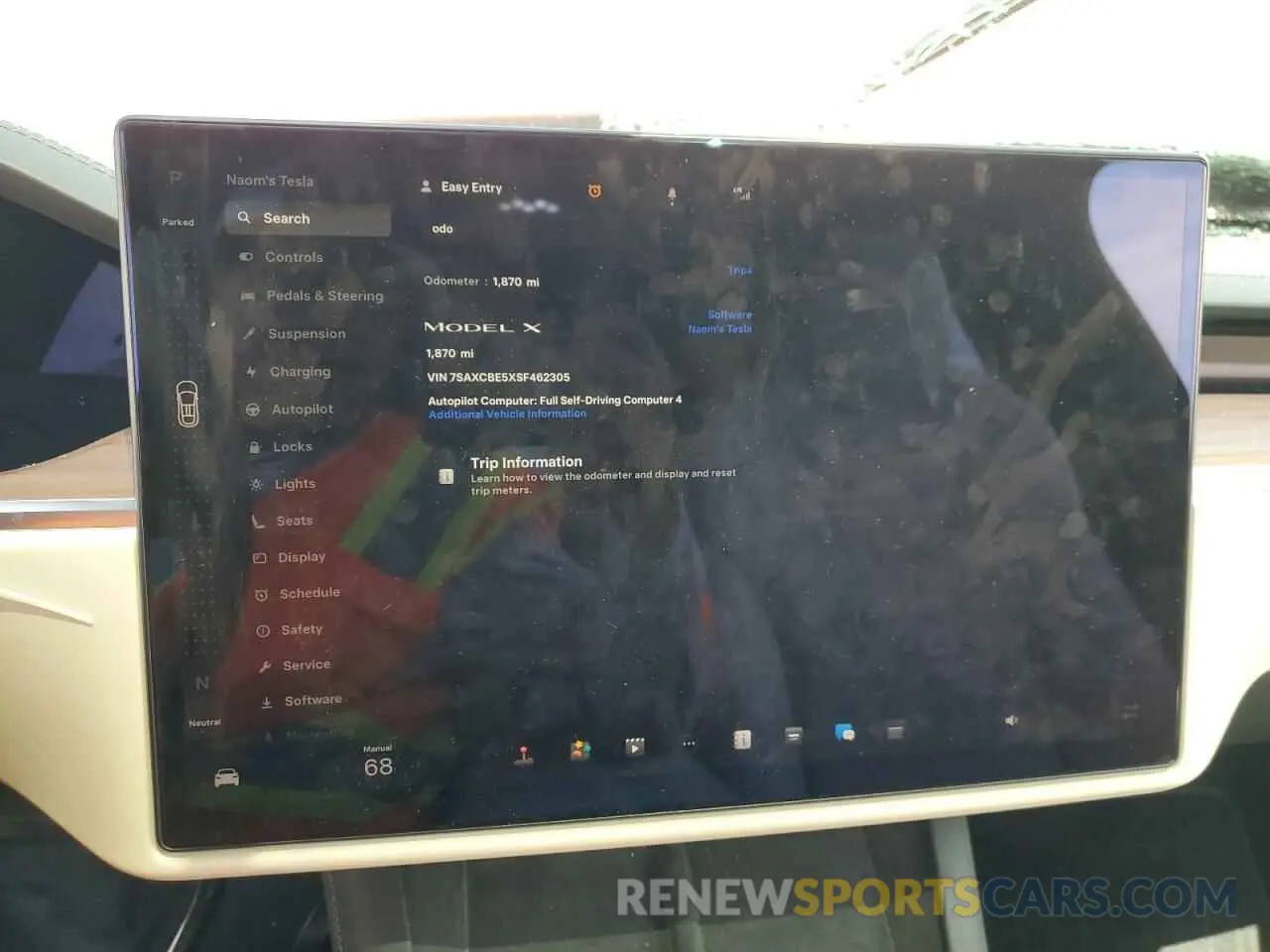 9 Photograph of a damaged car 7SAXCBE5XSF462305 TESLA MODEL X 2025
