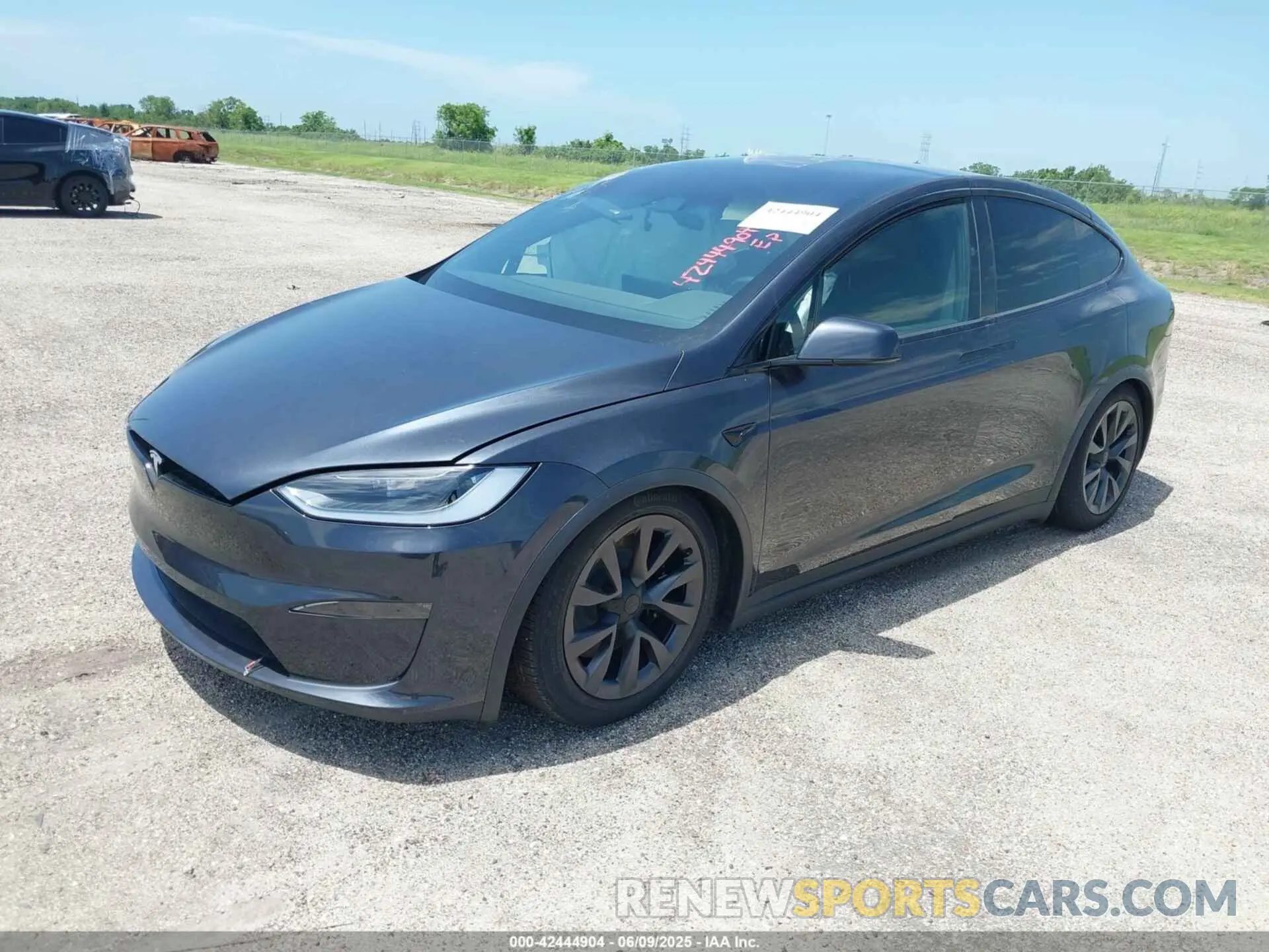 2 Photograph of a damaged car 7SAXCDE54SF462487 TESLA MODEL X 2025
