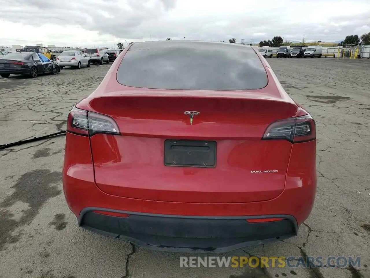 6 Фотография поврежденного автомобиля 5YJYGDEE0LF015324 TESLA MODEL Y 2020