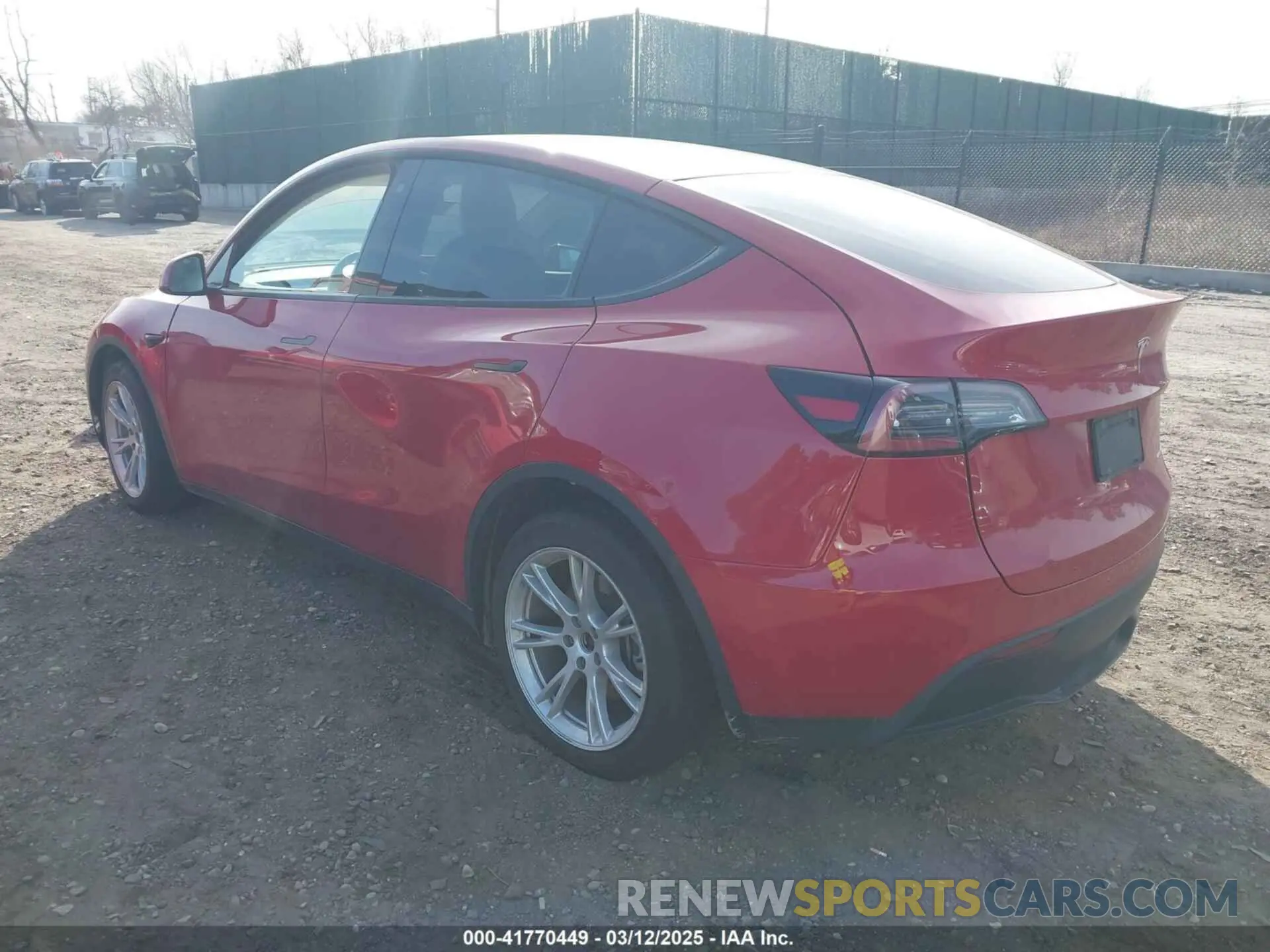3 Photograph of a damaged car 5YJYGDEE0LF020037 TESLA MODEL Y 2020