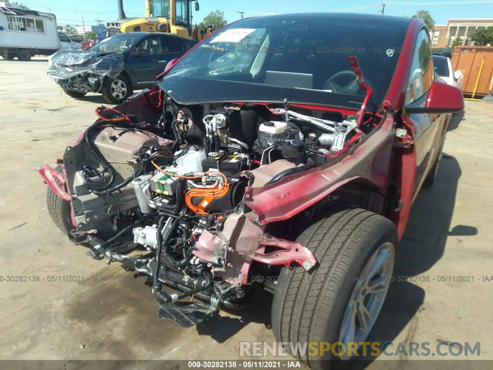 6 Photograph of a damaged car 5YJYGDEE0LF025934 TESLA MODEL Y 2020