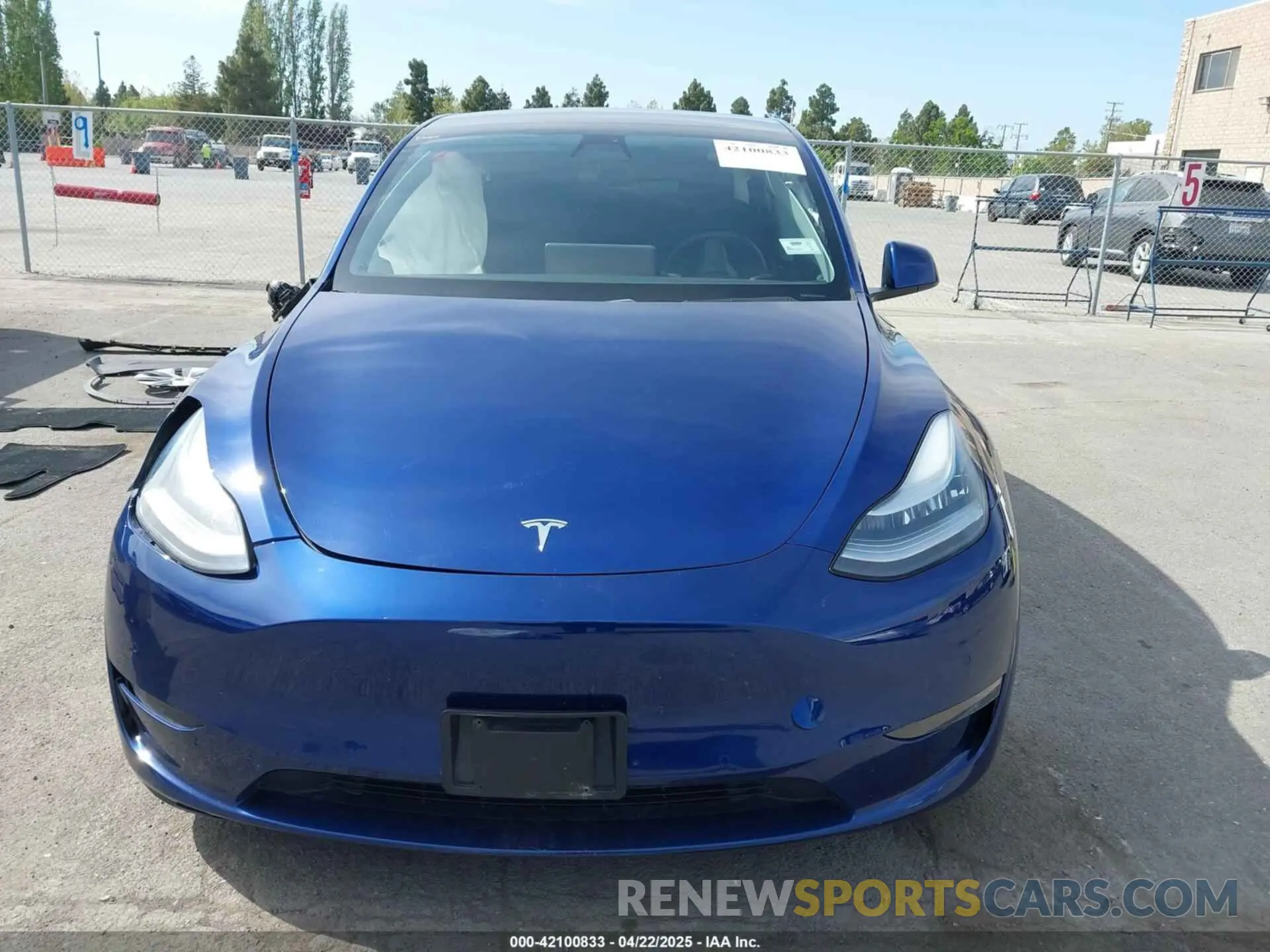 13 Photograph of a damaged car 5YJYGDEE1LF006227 TESLA MODEL Y 2020