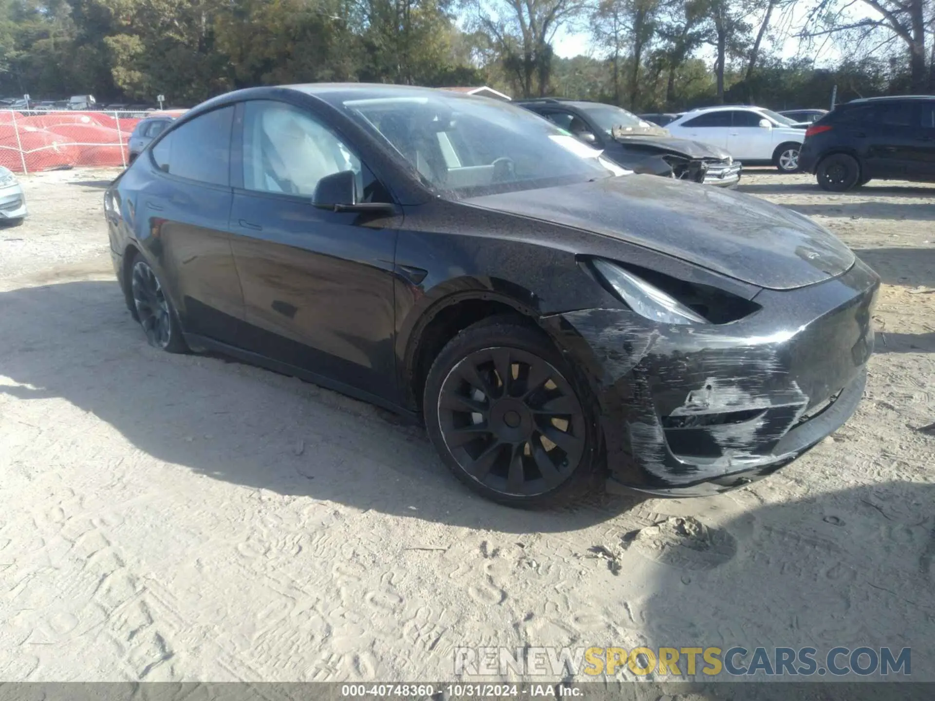 1 Фотография поврежденного автомобиля 5YJYGDEE1LF025442 TESLA MODEL Y 2020