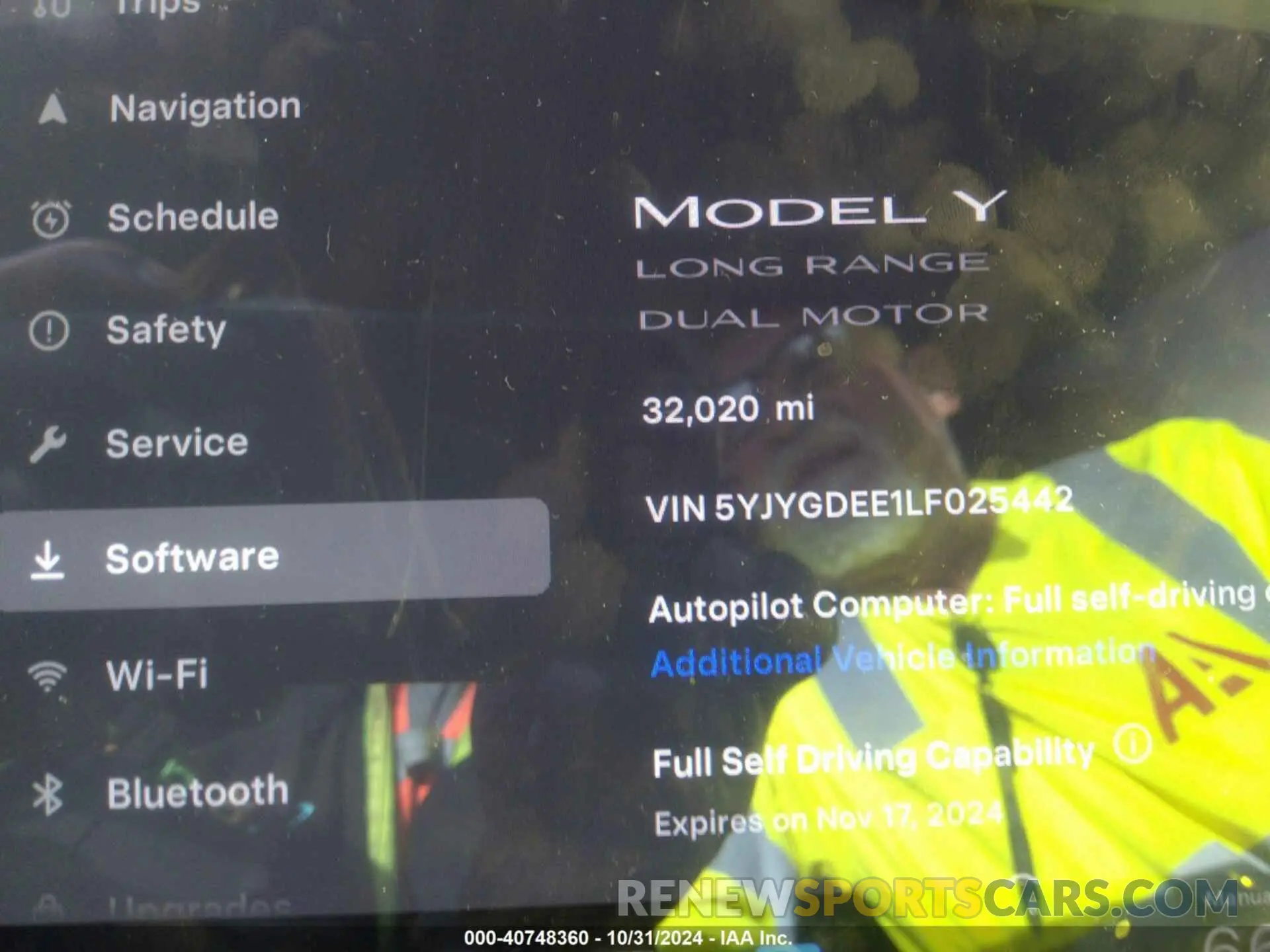 14 Фотография поврежденного автомобиля 5YJYGDEE1LF025442 TESLA MODEL Y 2020