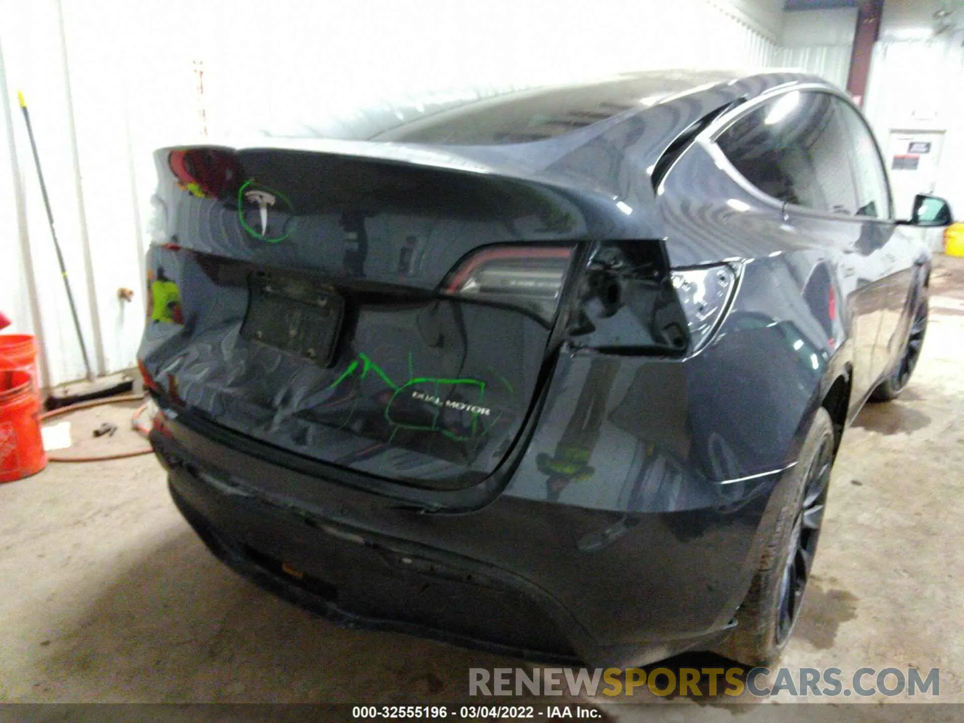 6 Photograph of a damaged car 5YJYGDEE2LF008231 TESLA MODEL Y 2020