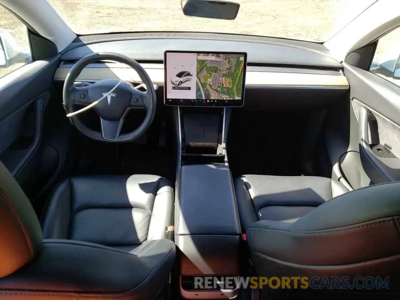 8 Photograph of a damaged car 5YJYGDEE2LF016930 TESLA MODEL Y 2020